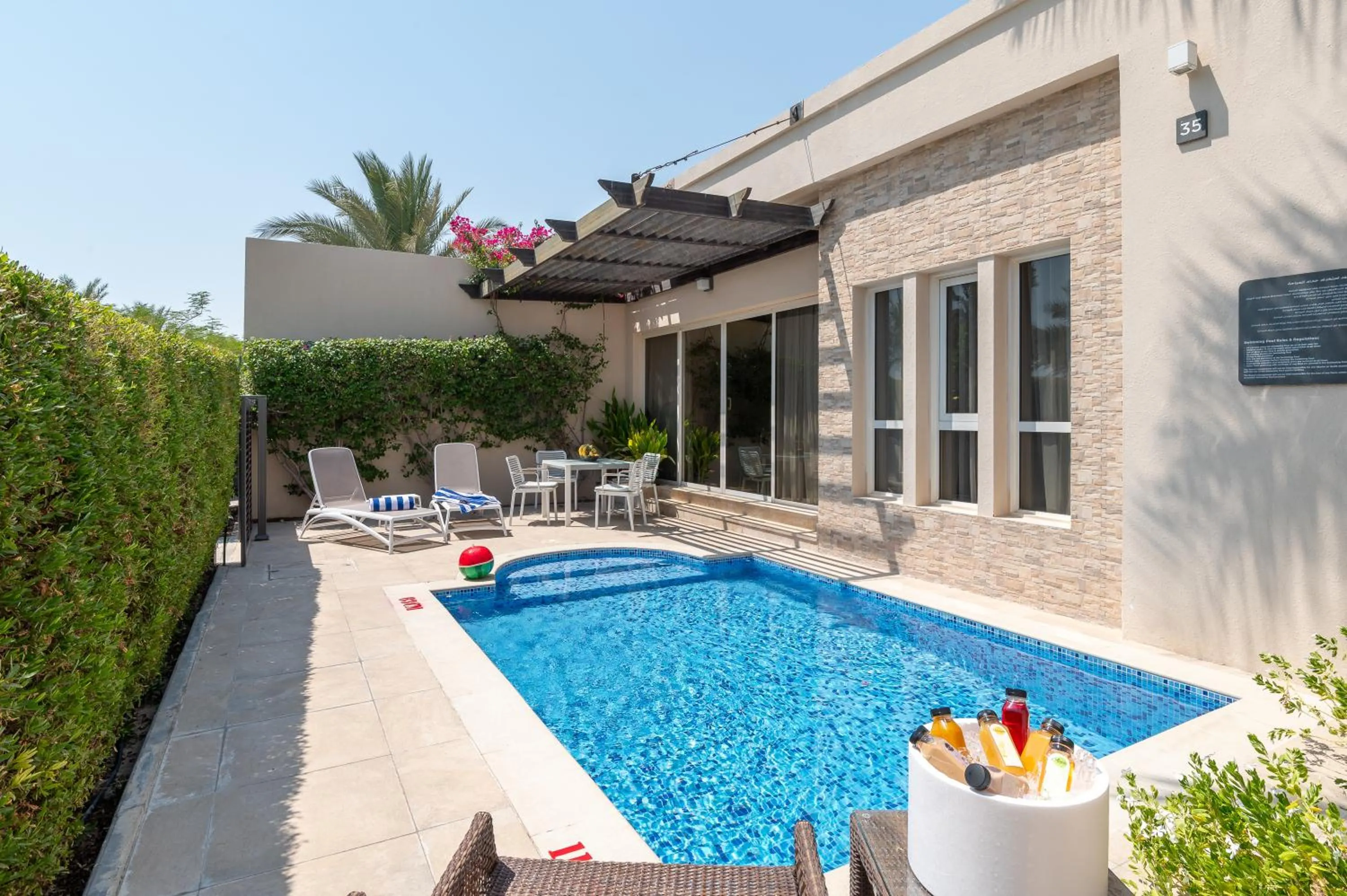 Swimming pool in Simaisma A Murwab Resort