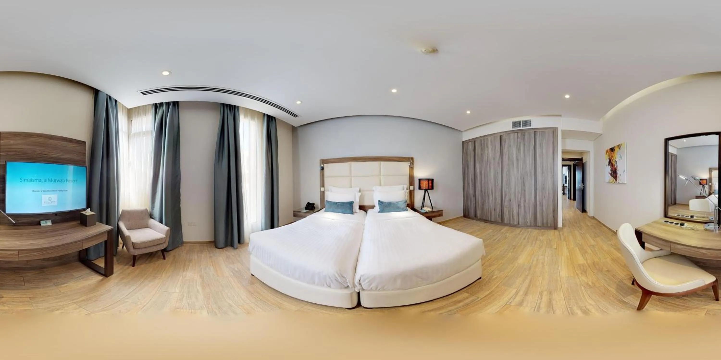 Bedroom, Bed in Simaisma A Murwab Resort