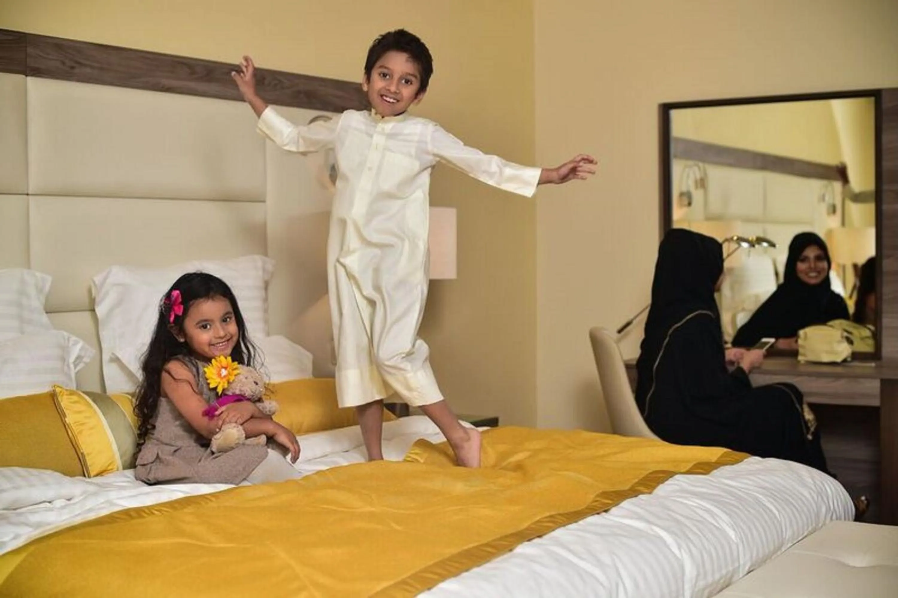 young children, Bed in Simaisma A Murwab Resort
