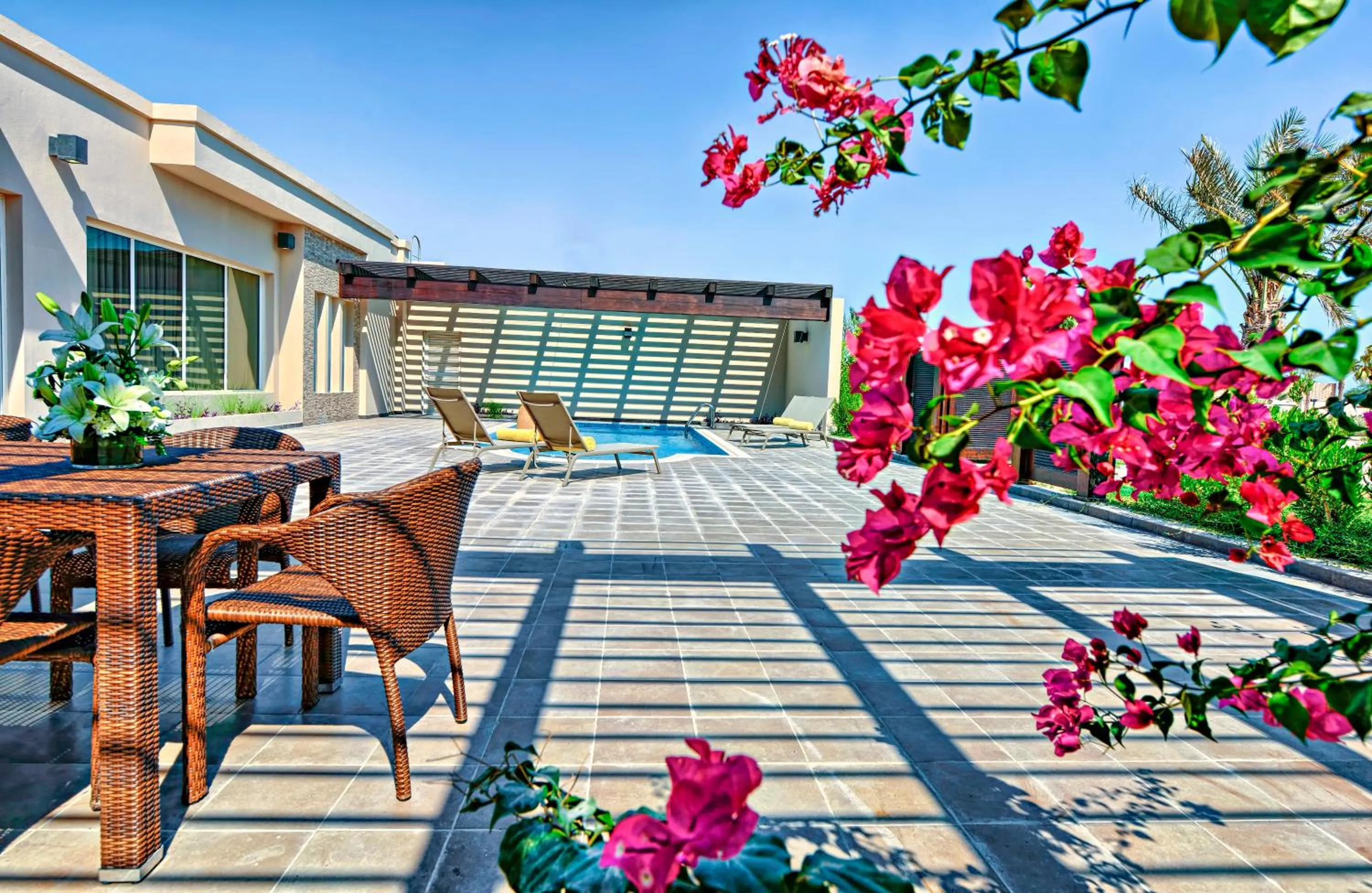 Swimming pool in Simaisma A Murwab Resort