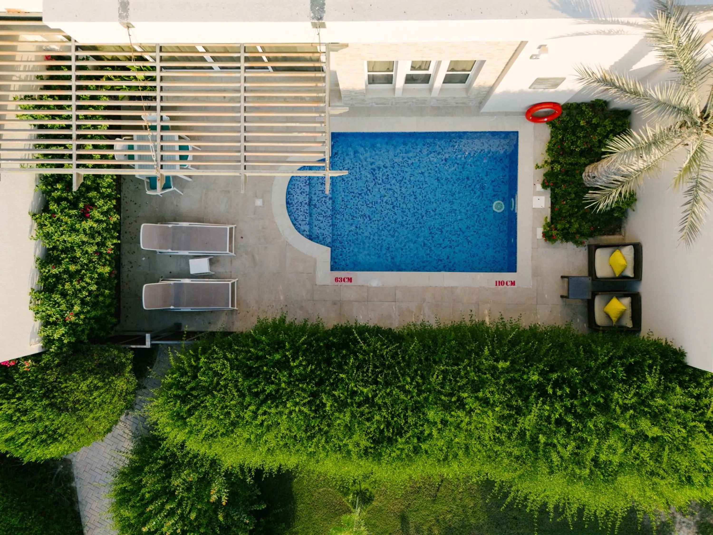 Bird's eye view in Simaisma A Murwab Resort