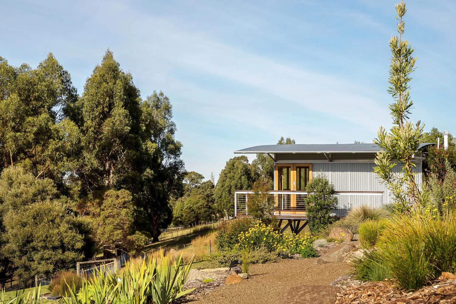 Property building in Hobart Hideaway Pods