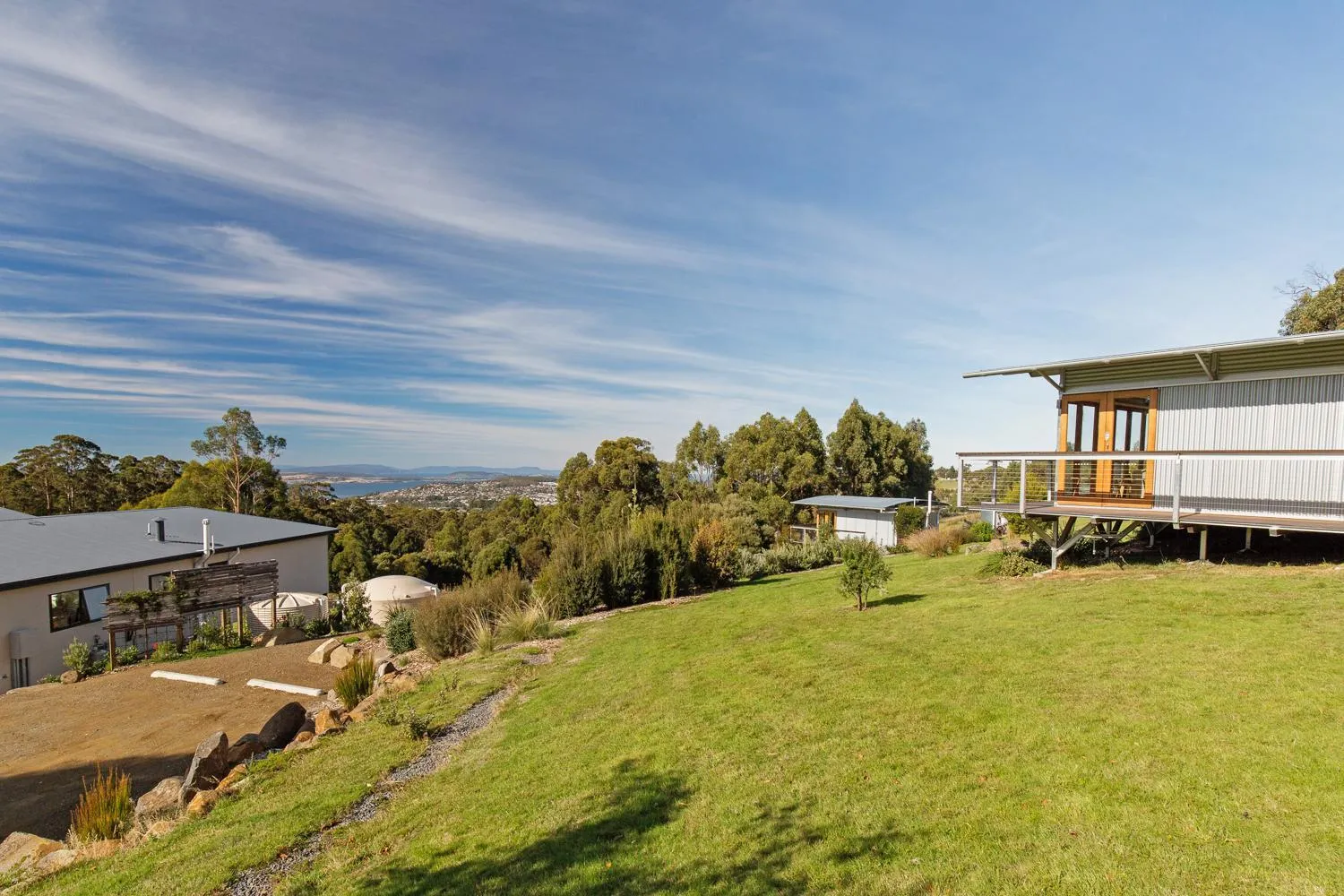 Property building in Hobart Hideaway Pods