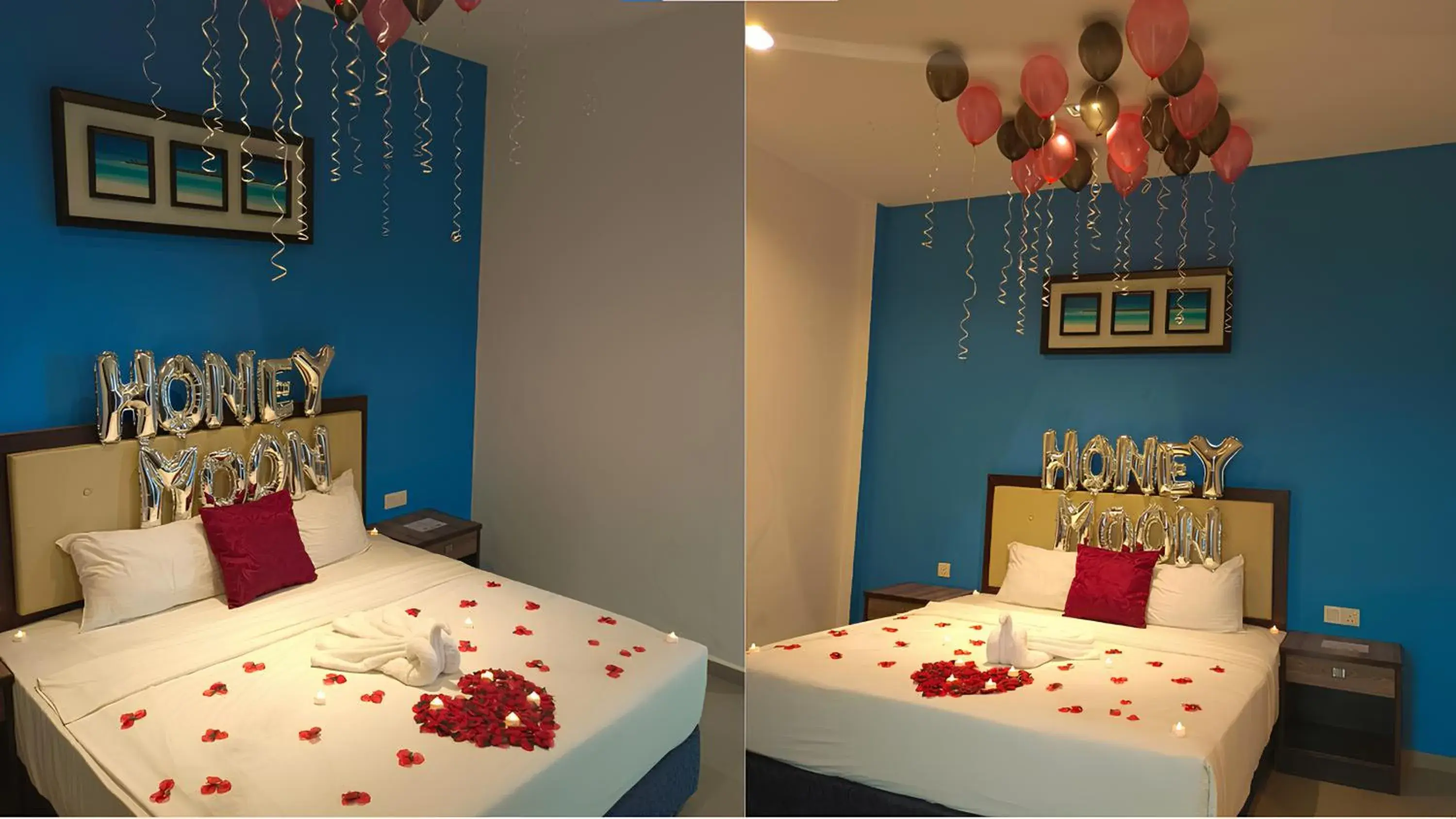 Decorative detail, Bed in Royal Agate Beach Resort Decorative detail, Bed in Royal Agate Beach Resort