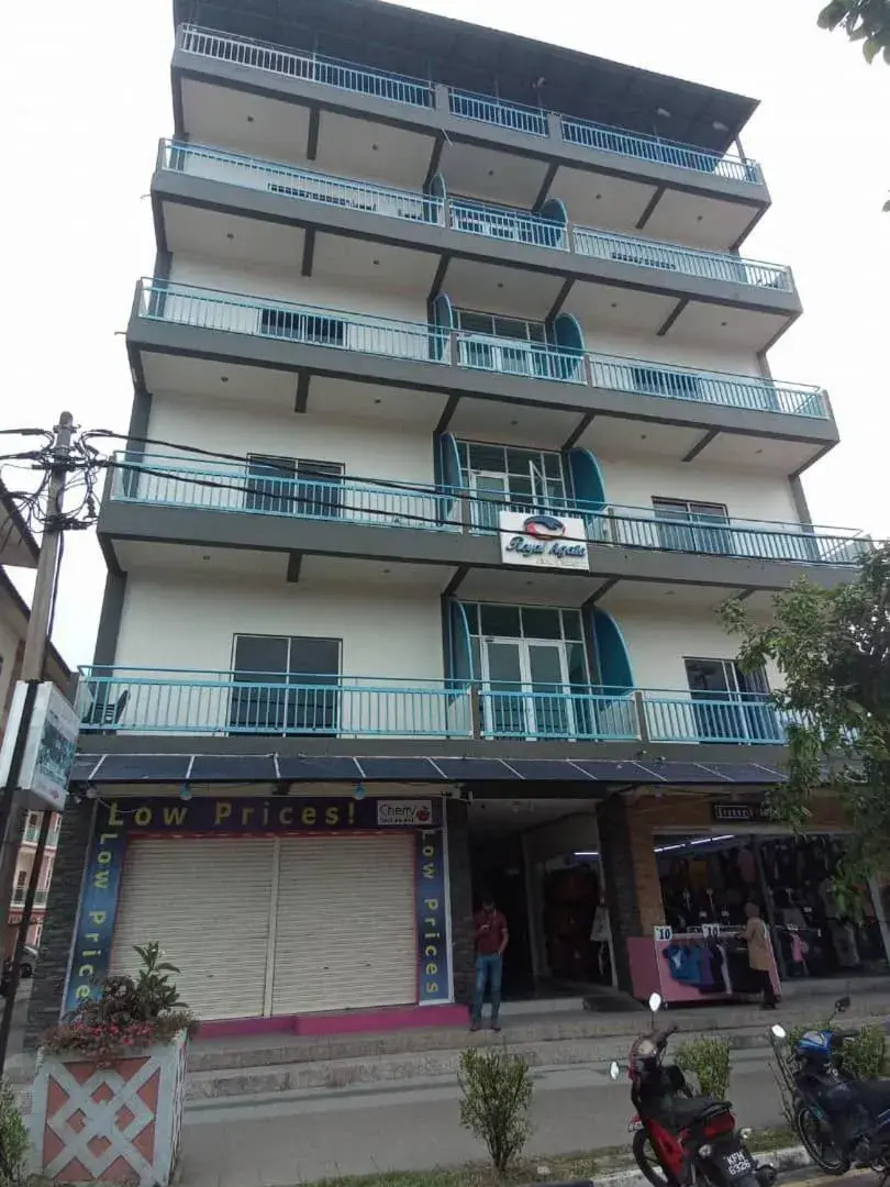 Property building in Royal Agate Beach Resort Property building in Royal Agate Beach Resort