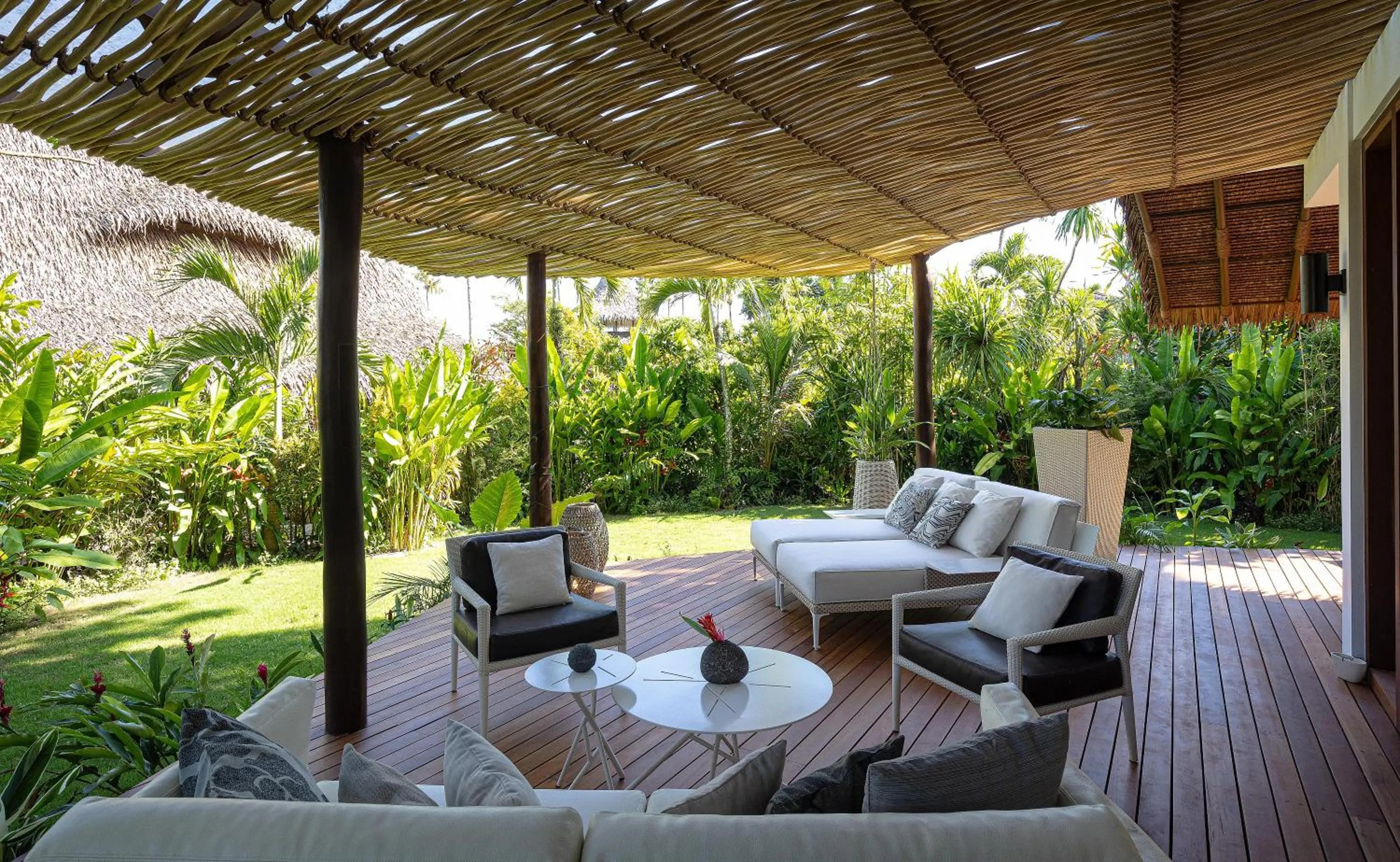 Balcony/Terrace in Nay Palad Hideaway - All Inclusive Stay