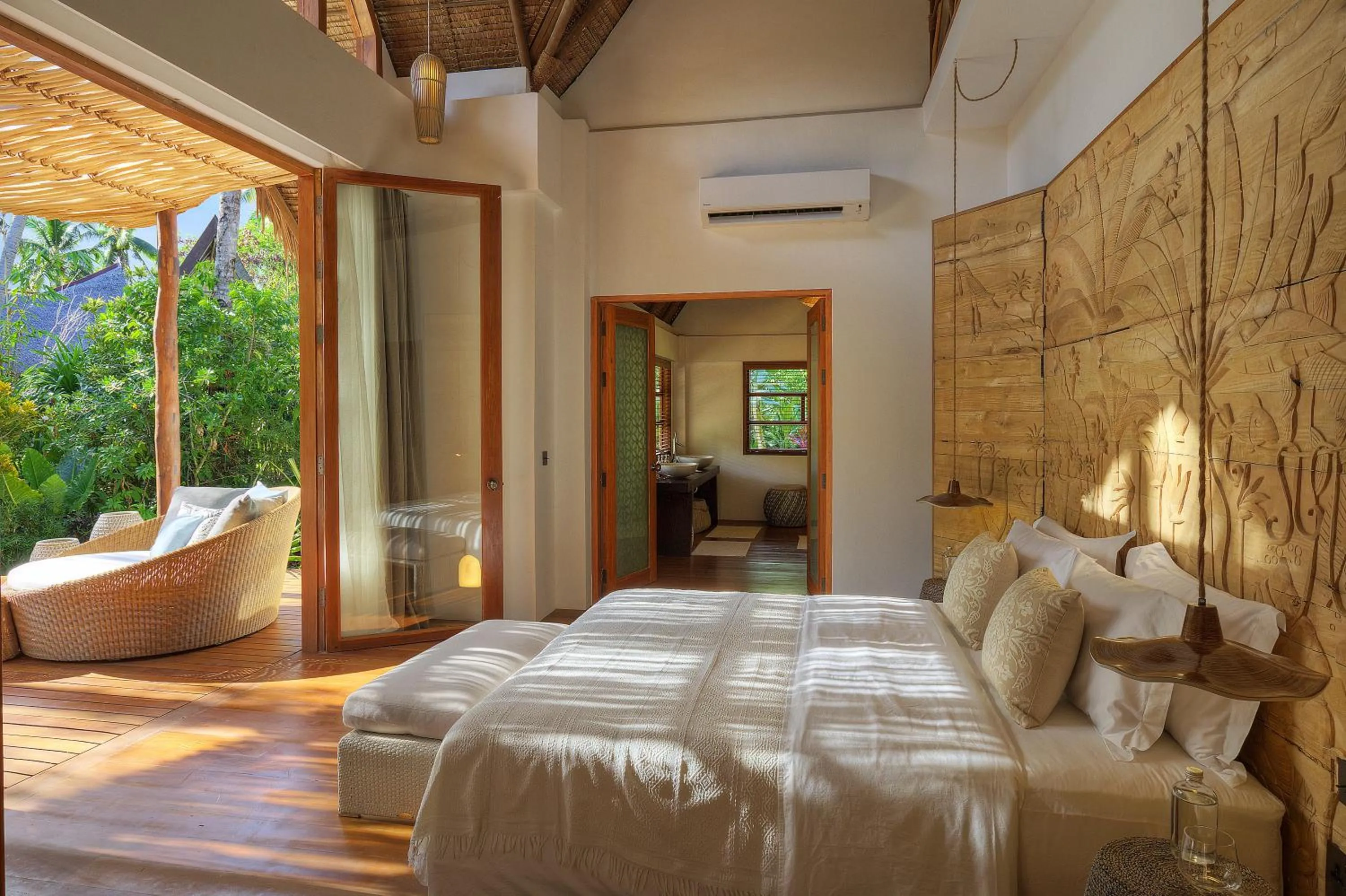Bedroom, Bed in Nay Palad Hideaway - All Inclusive Stay