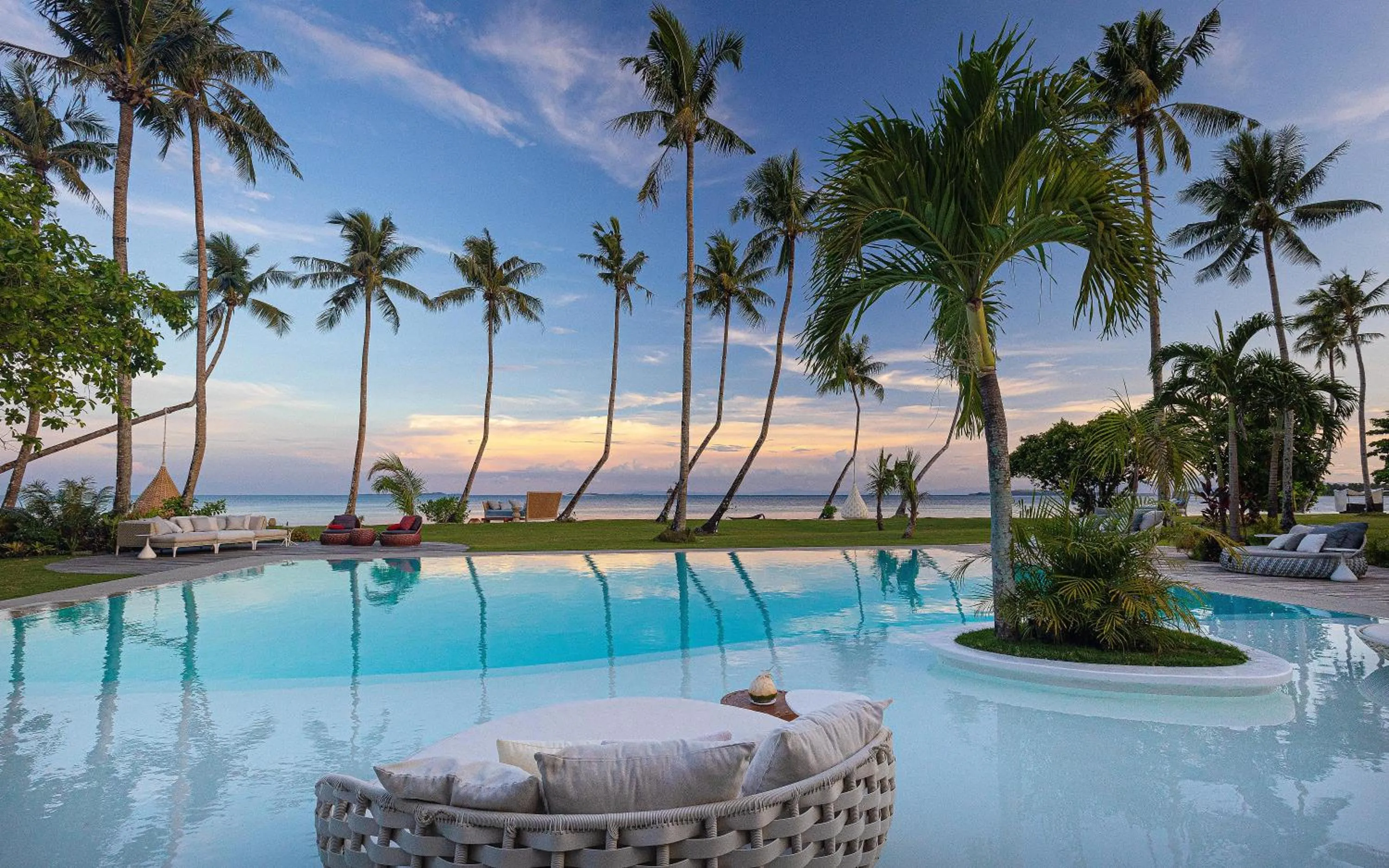 Pool view in Nay Palad Hideaway - All Inclusive Stay