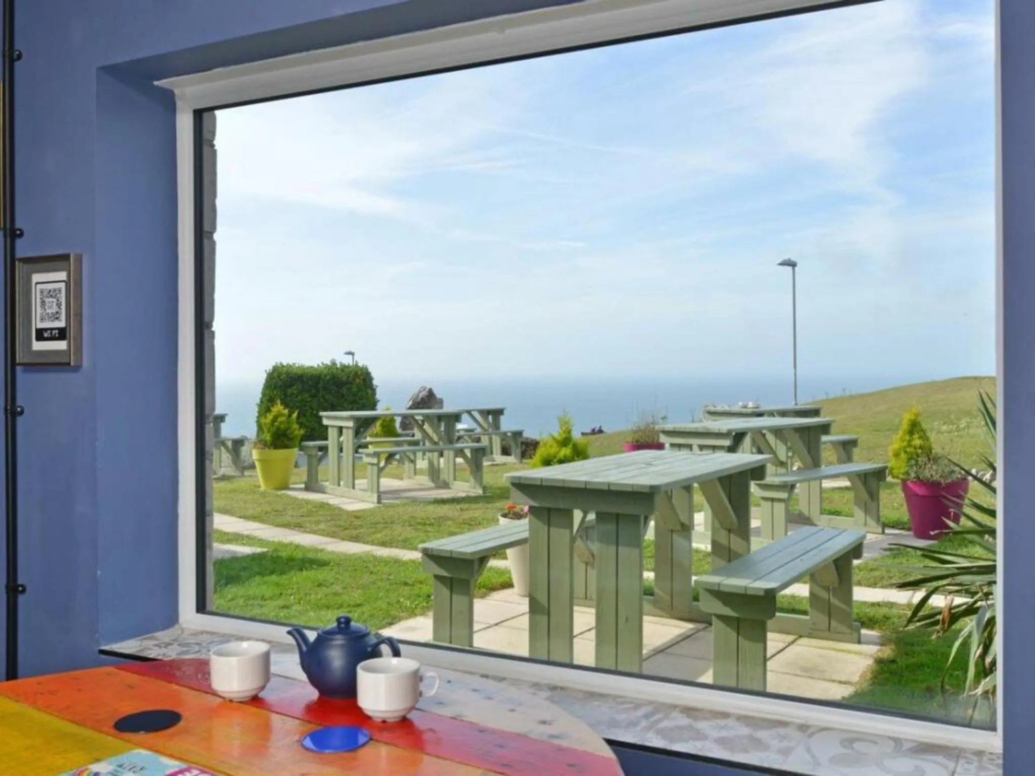 Patio in Heights Hotel