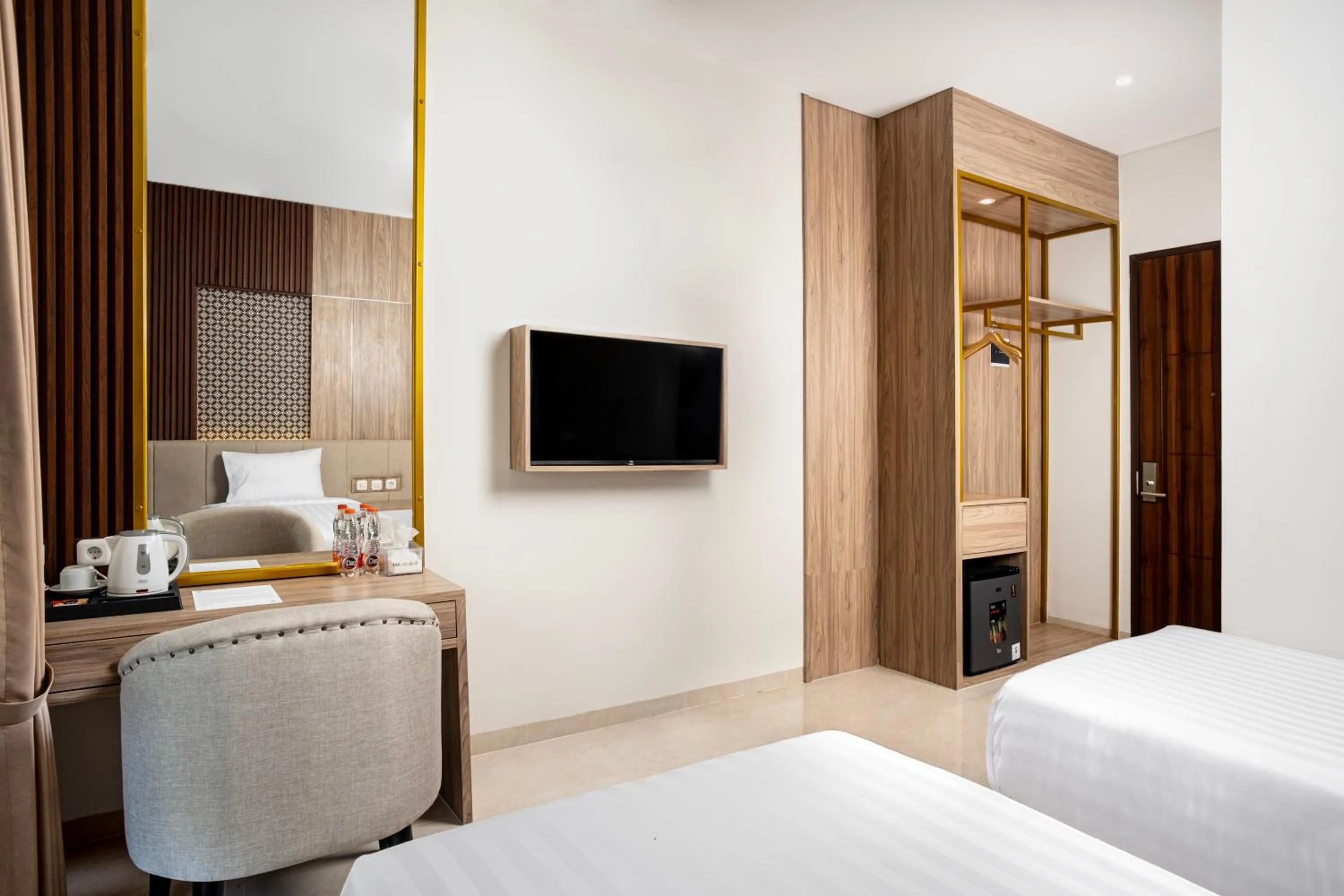 Bed in The Amrta Borobudur