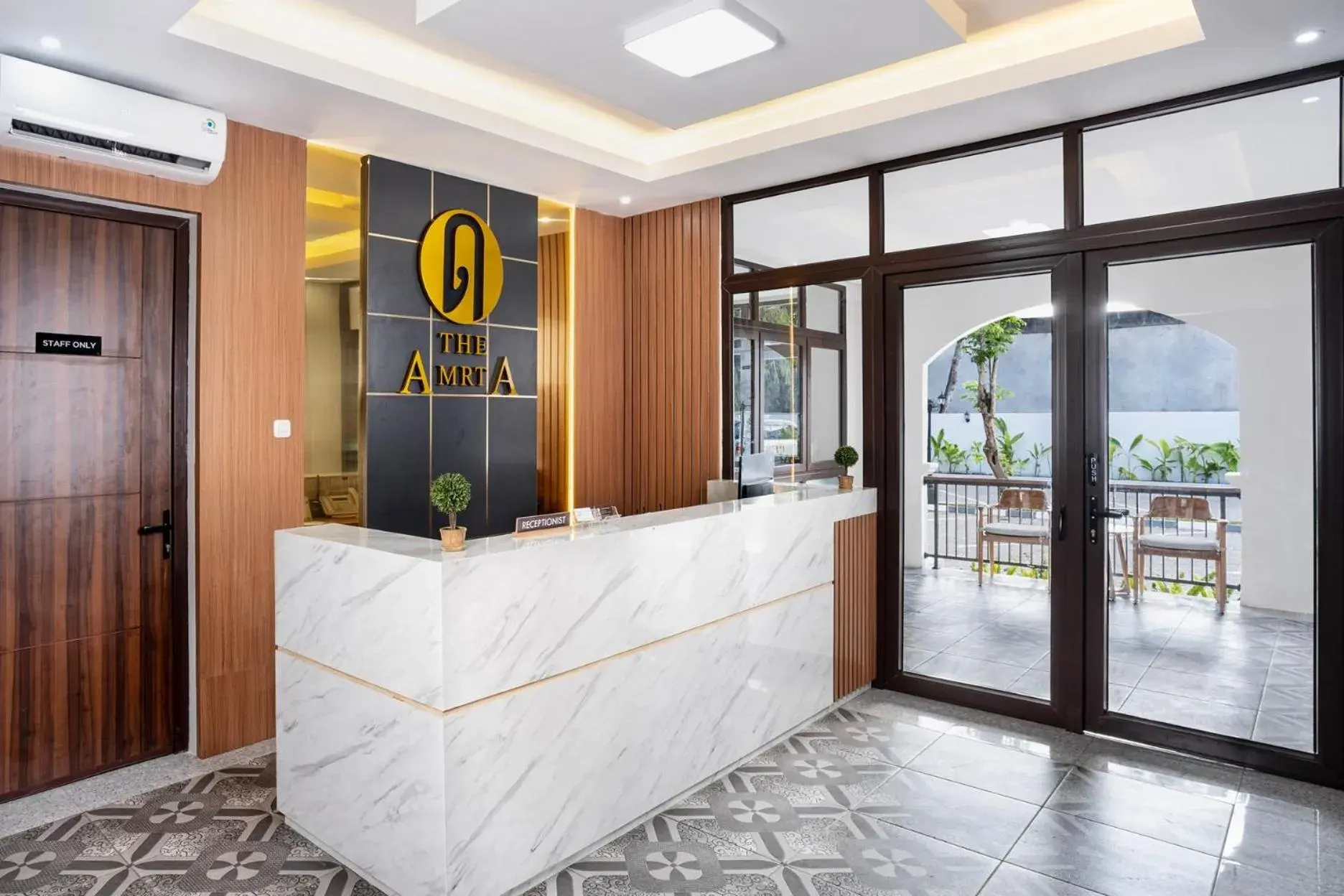 Lobby or reception in The Amrta Borobudur Lobby or reception in The Amrta Borobudur