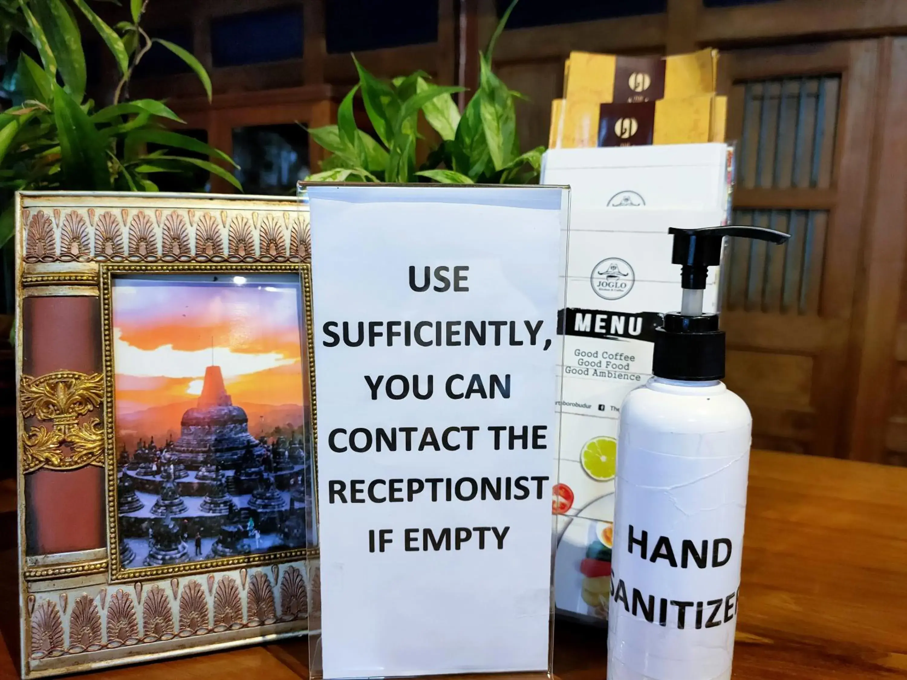 Lobby or reception in The Amrta Borobudur Lobby or reception in The Amrta Borobudur