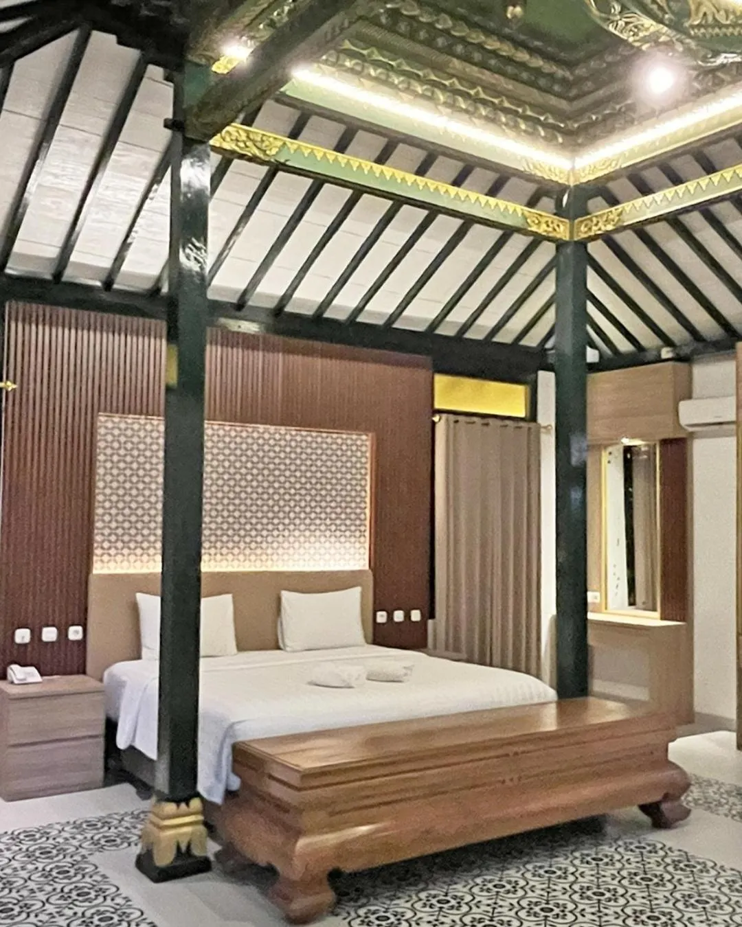 Bedroom, Bed in The Amrta Borobudur
