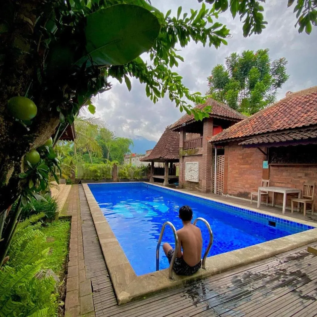 Swimming pool in The Amrta Borobudur