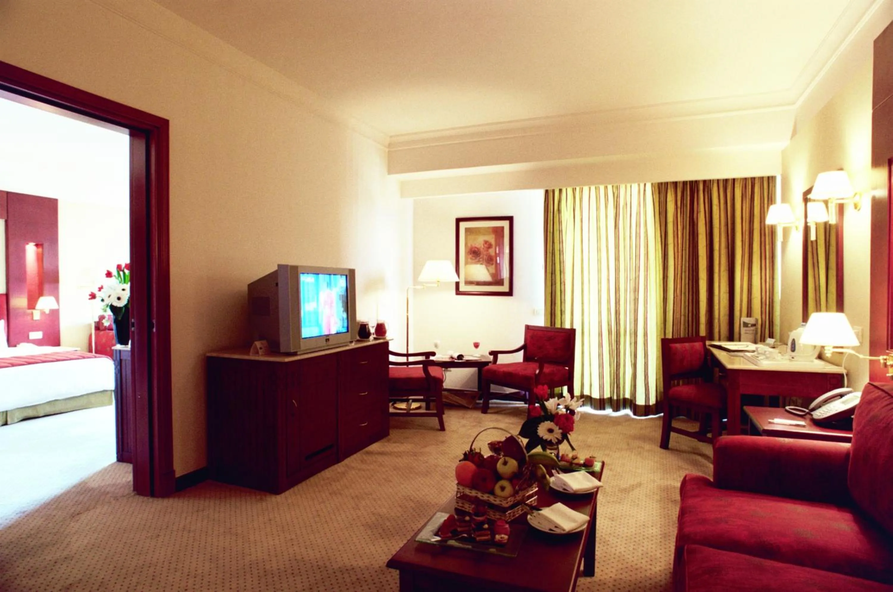 Seating area in Safir Hotel Cairo