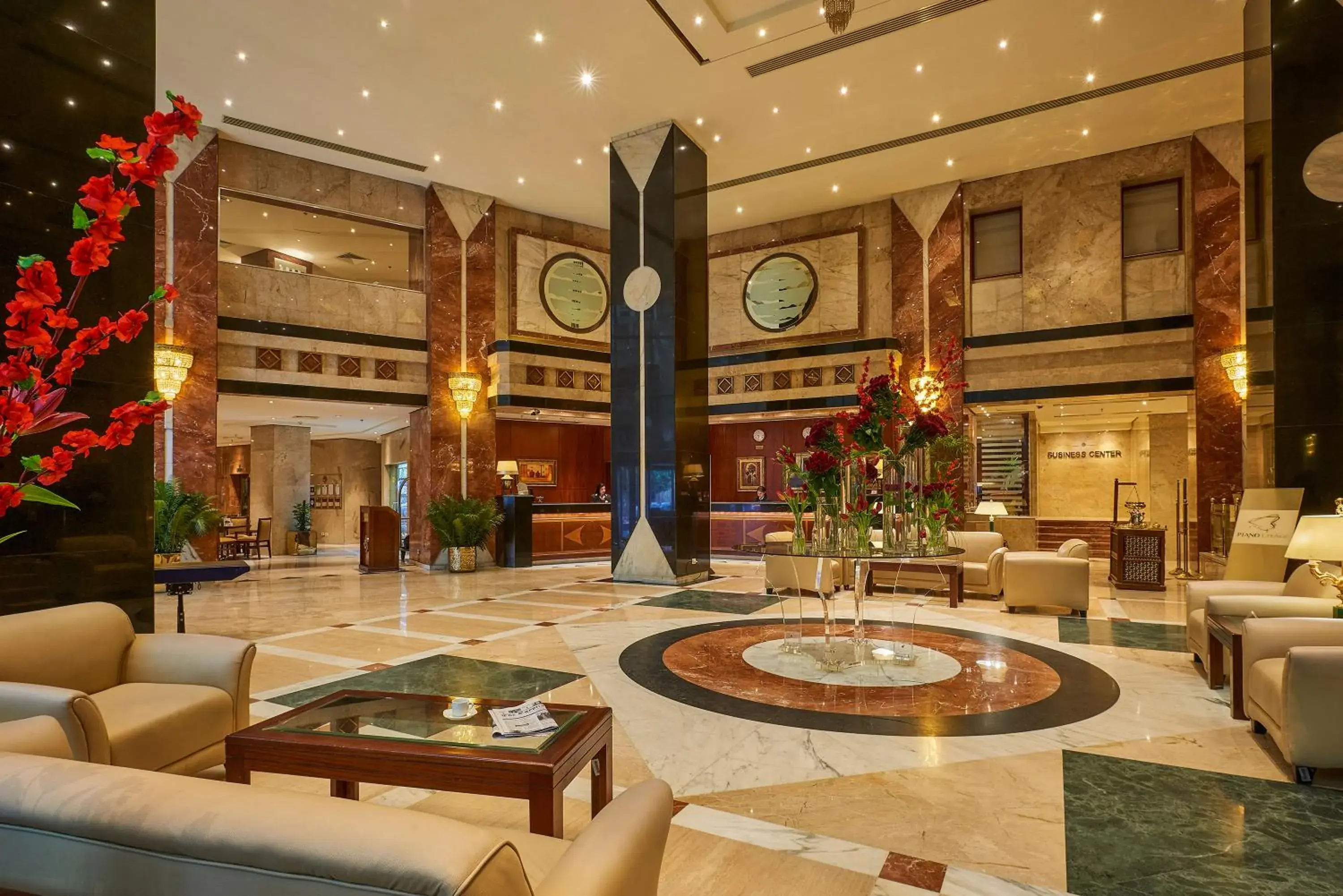 Lobby or reception in Safir Hotel Cairo Lobby or reception in Safir Hotel Cairo