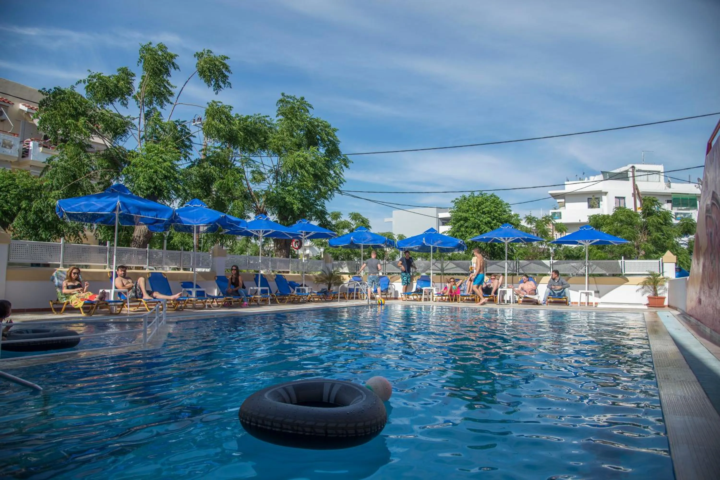 Swimming pool in Erato Studios & Apartments