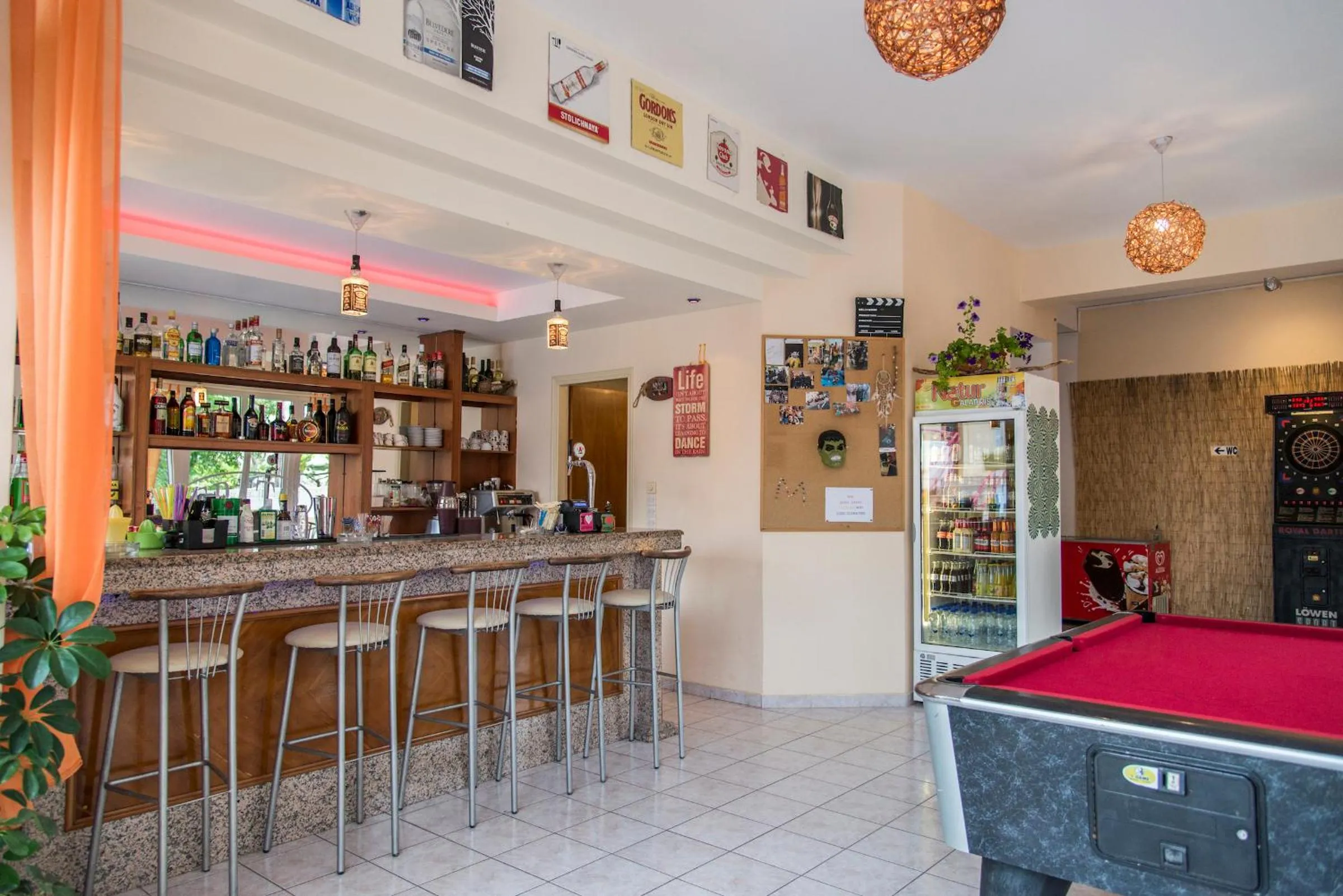 Billiard in Erato Studios & Apartments