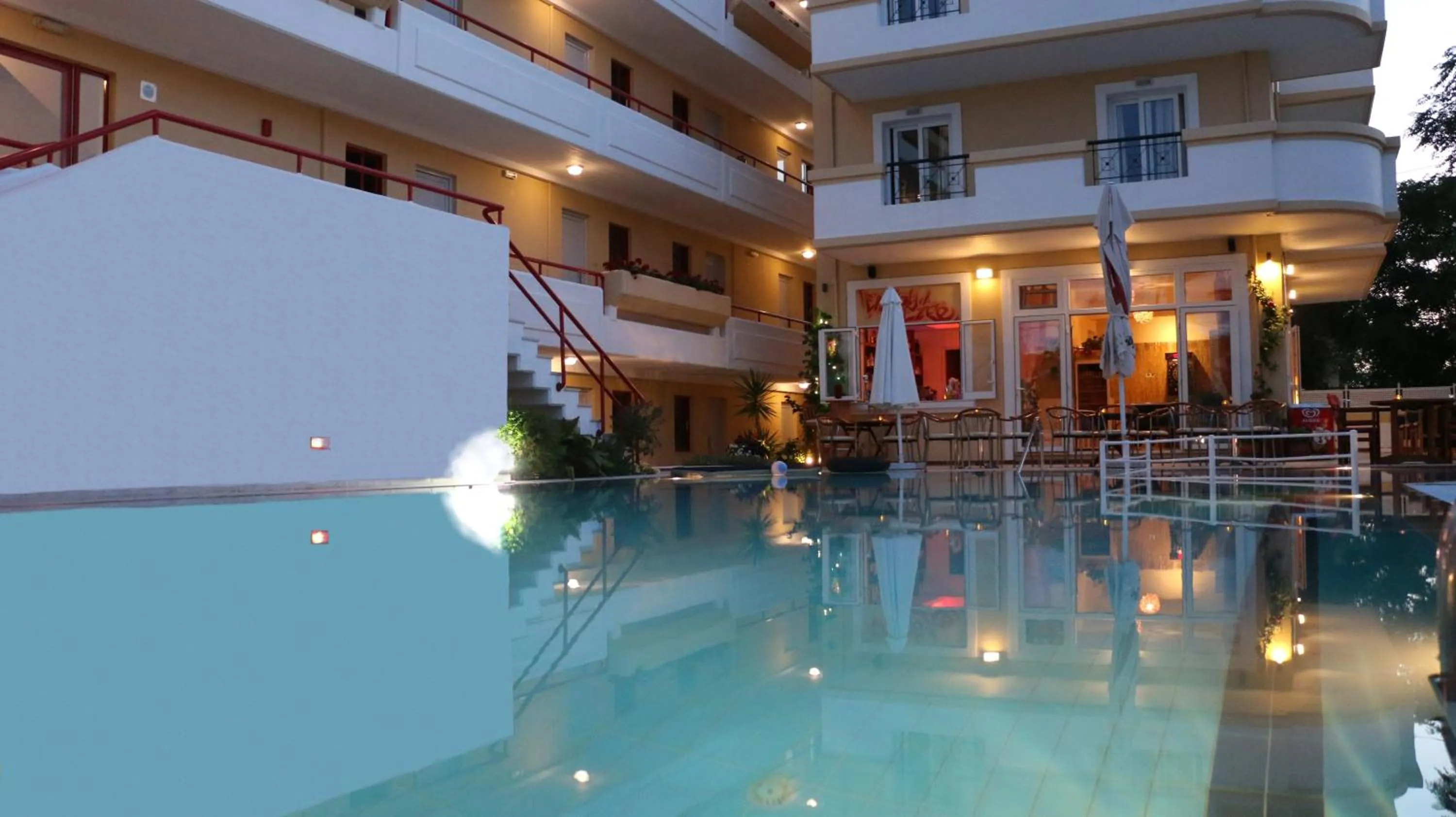 Swimming pool in Erato Studios & Apartments