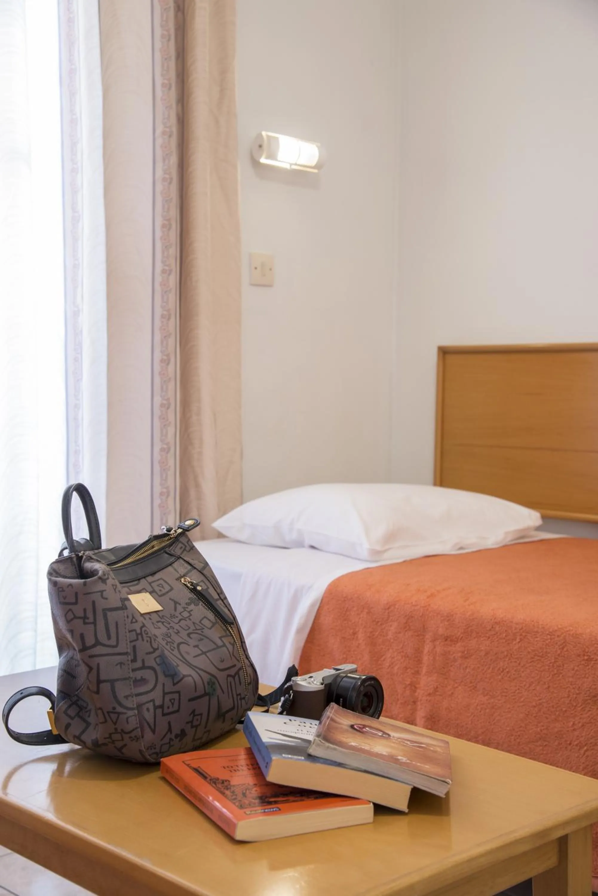 Decorative detail, Bed in Erato Studios & Apartments