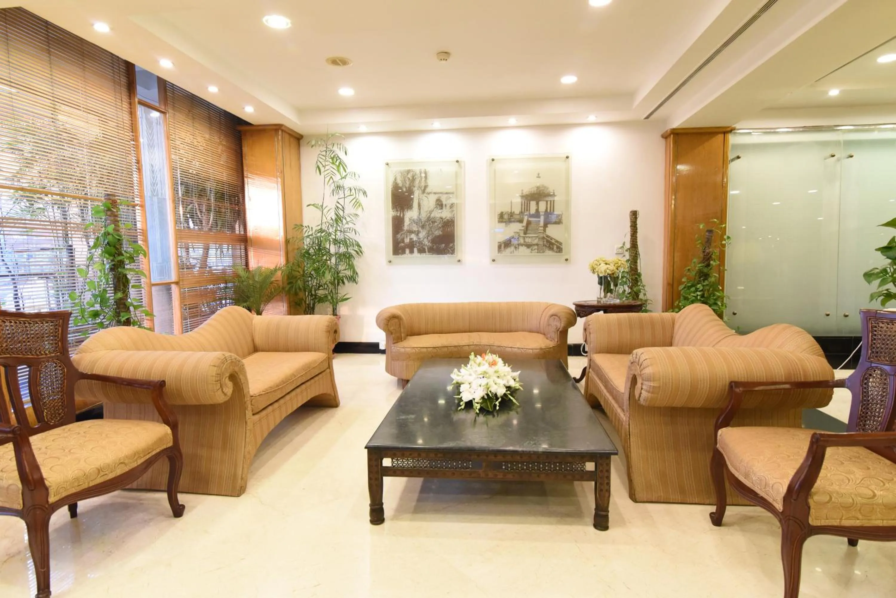 Seating area in Hotel Crown Plaza Islamabad