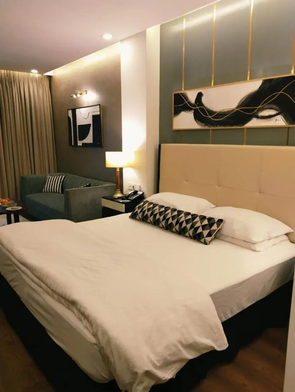 Bed in Hotel Crown Plaza Islamabad Bed in Hotel Crown Plaza Islamabad