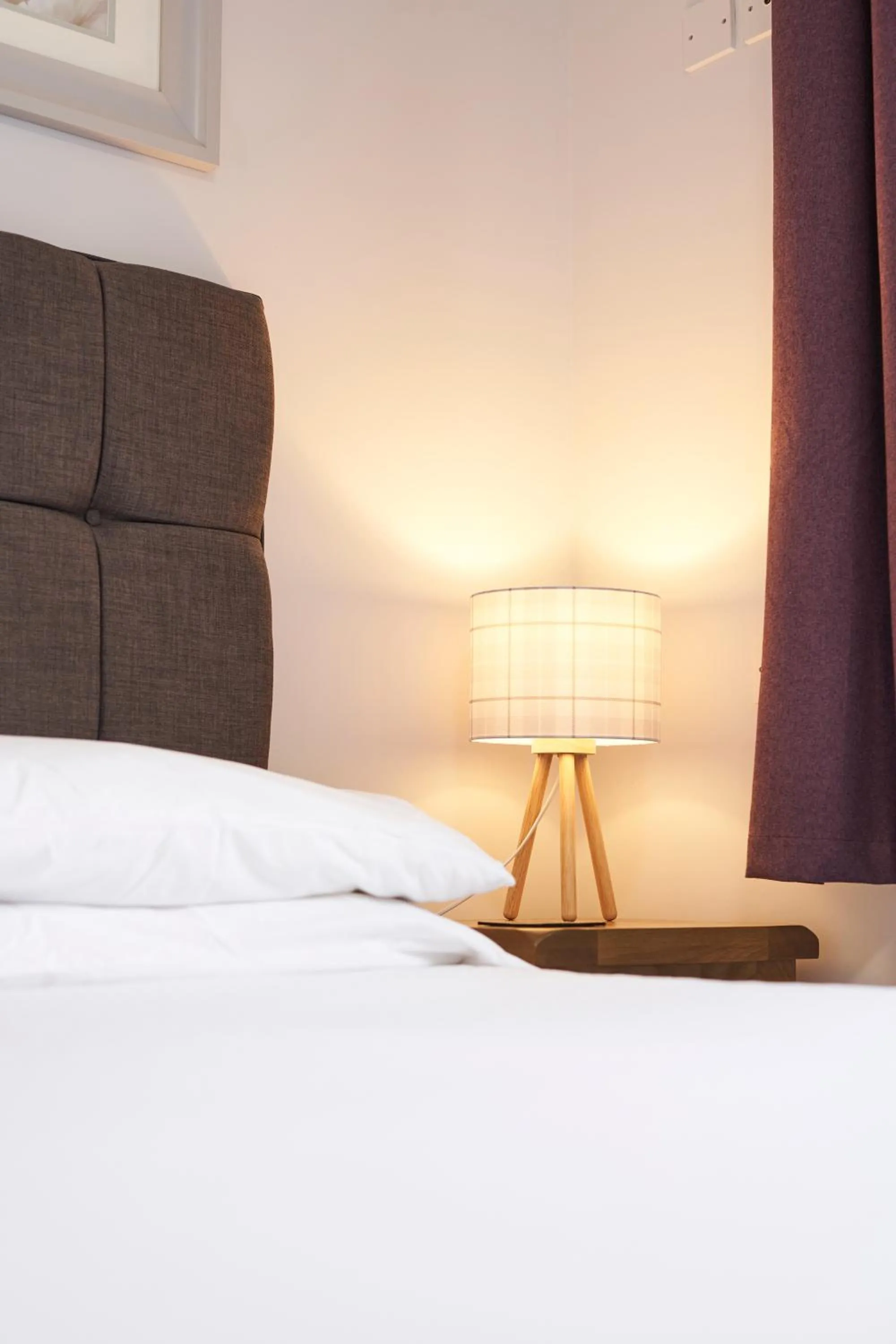 Bed in The New Inn Hotel