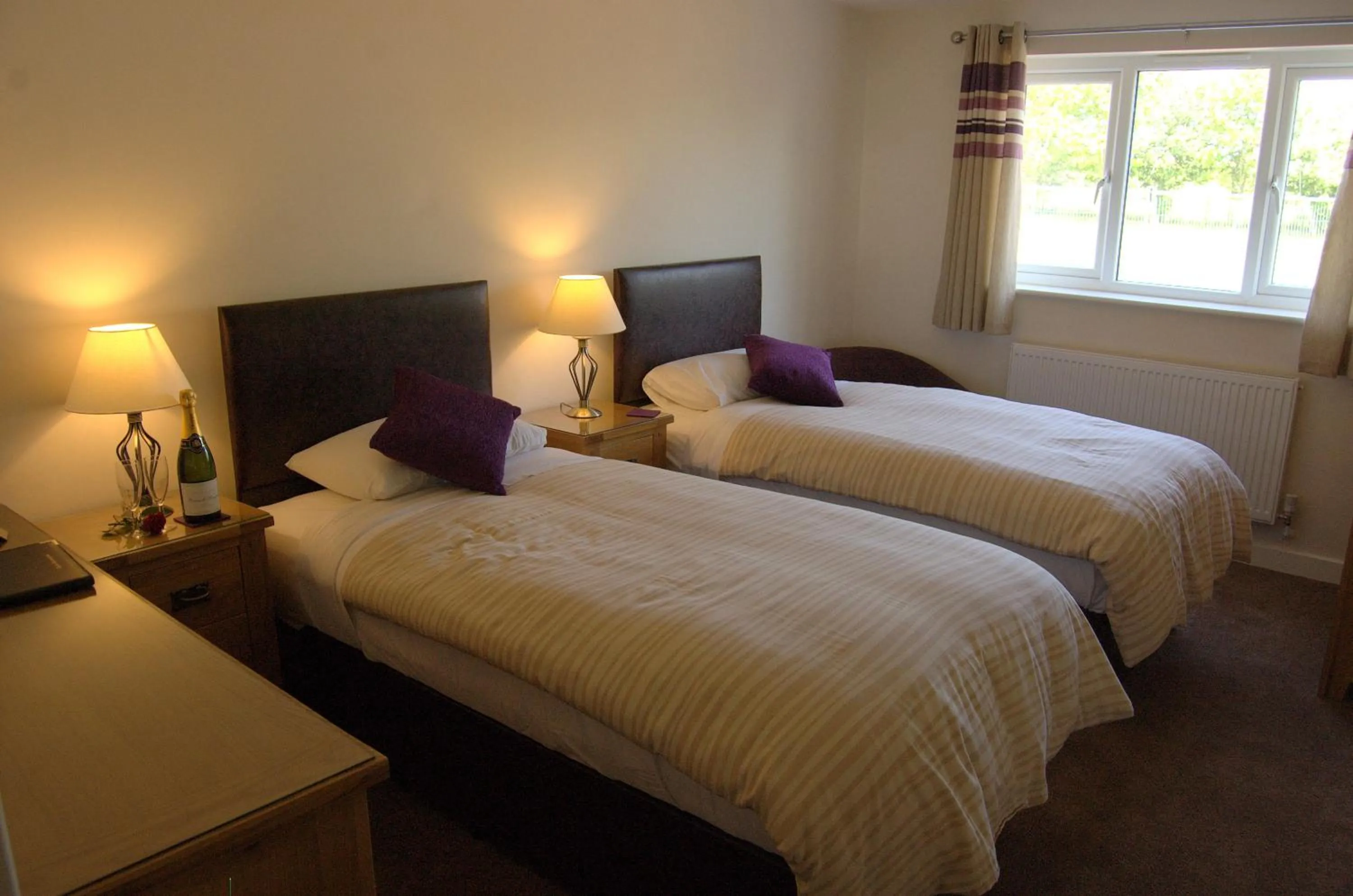 Bed in The New Inn Hotel