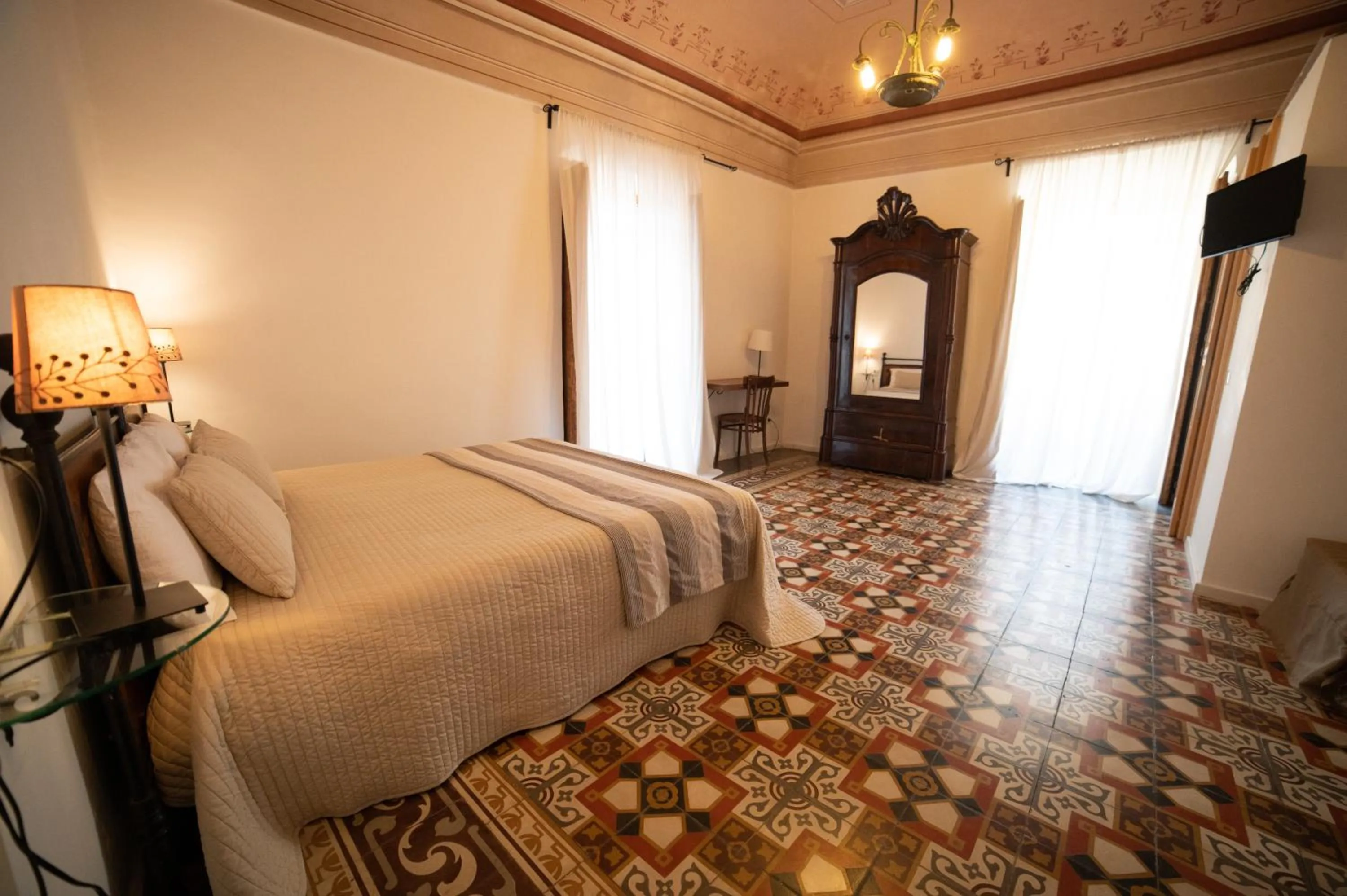 Bedroom, Bed in Donna Elena