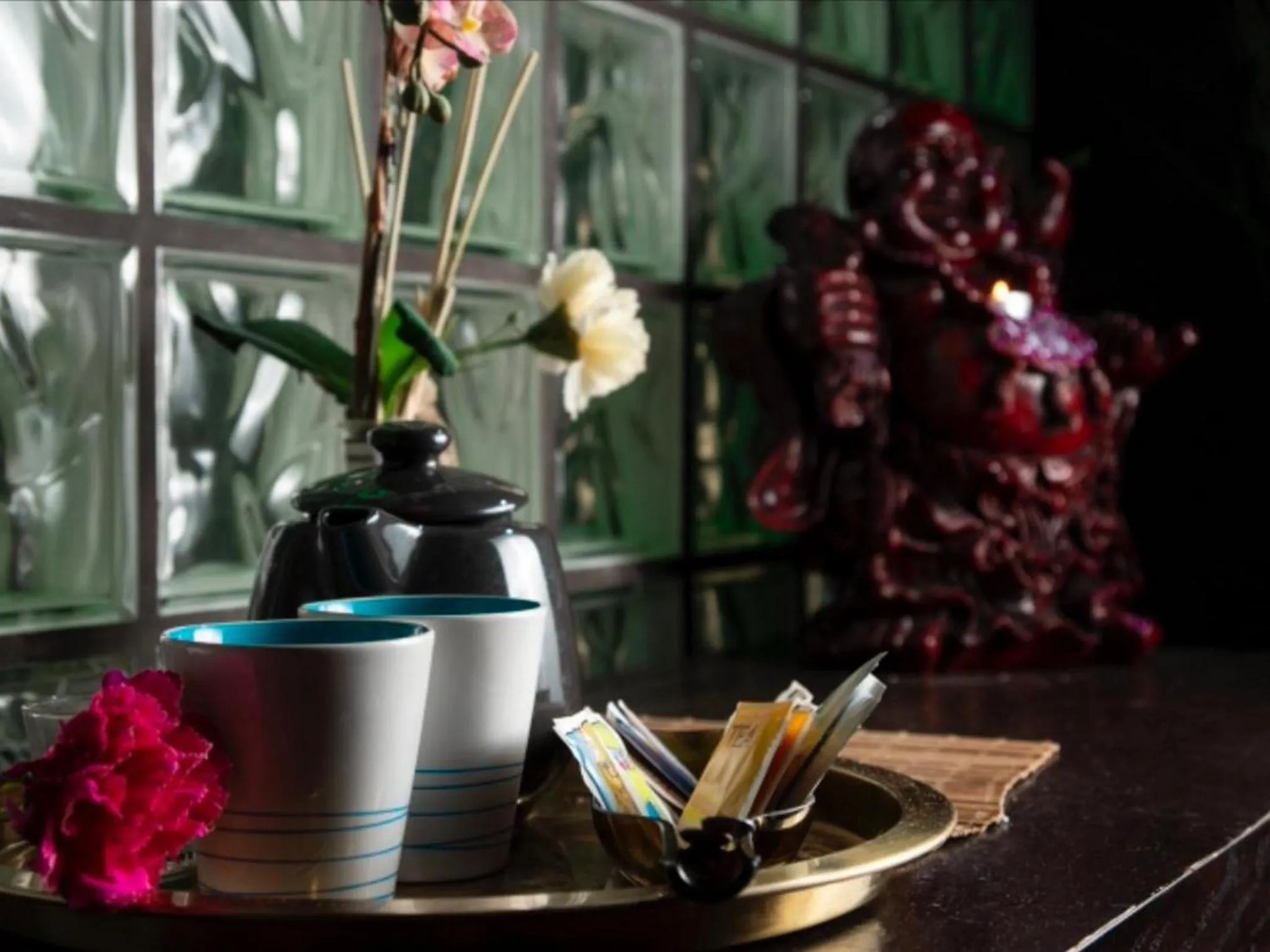 Decorative detail in Hotel Angioino & Spa