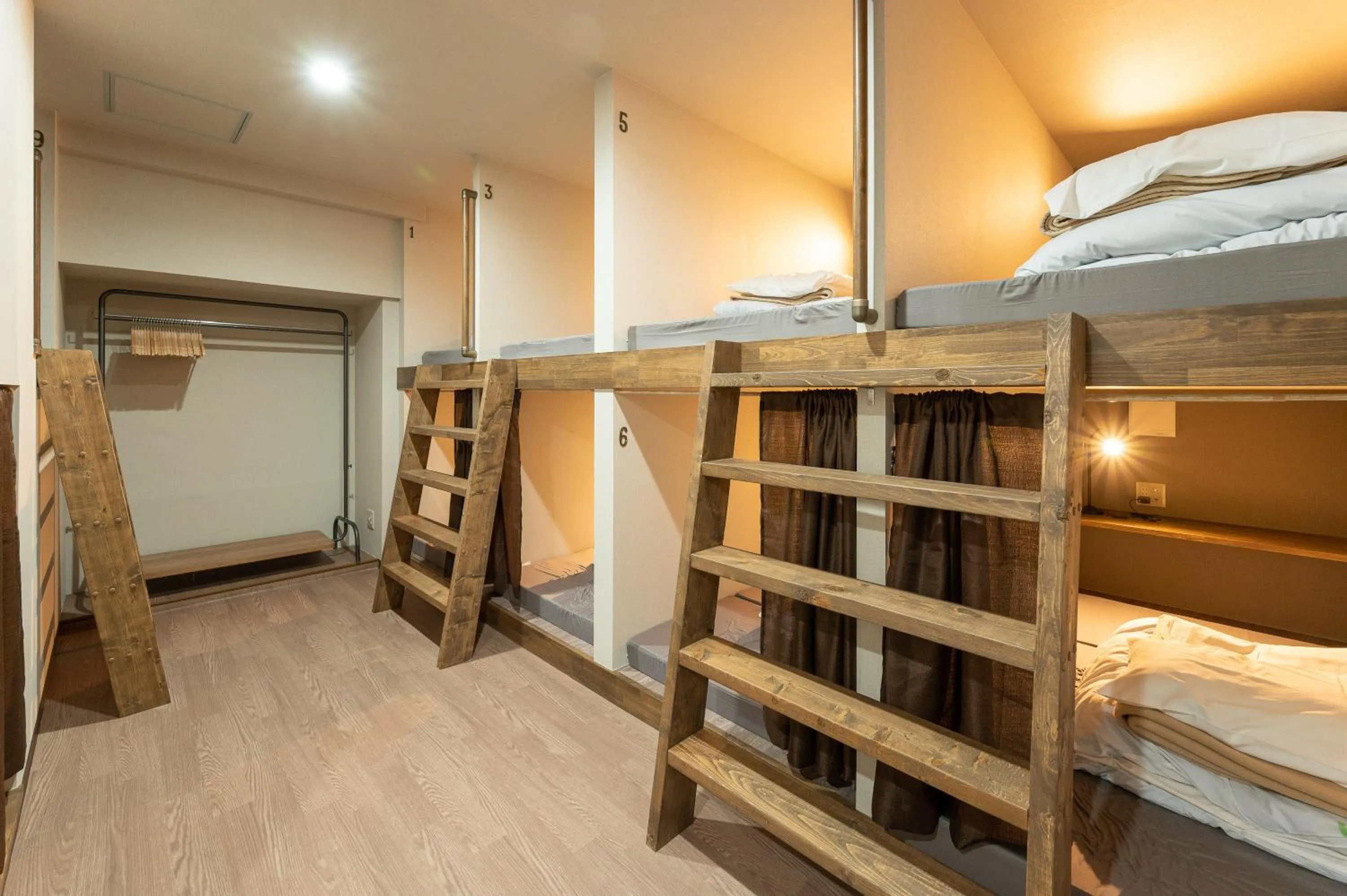 Photo of the whole room, Bed in Hütte Jil Shirakabako at 1,400m