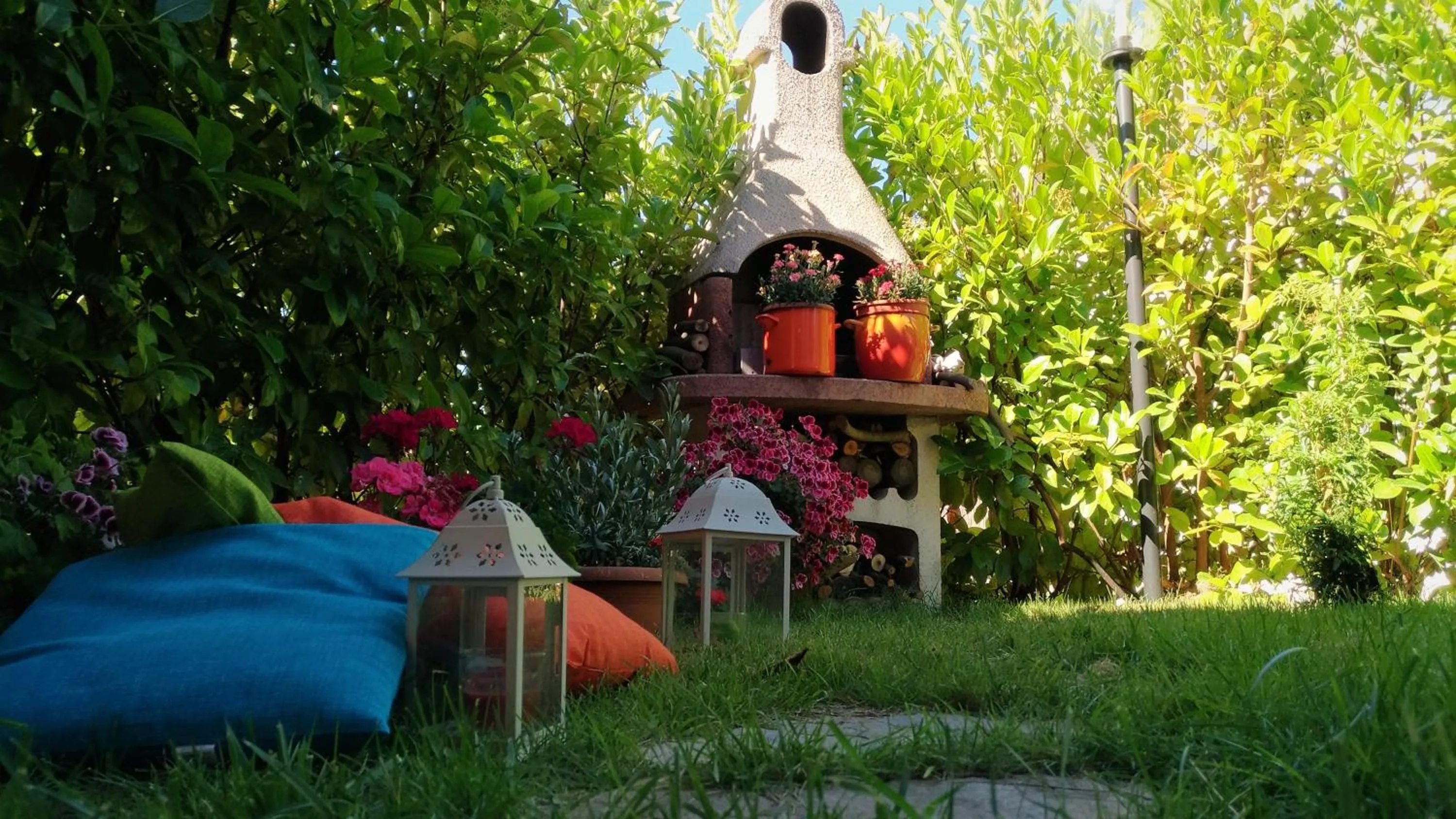 Garden in Il Casale di Rodolfo