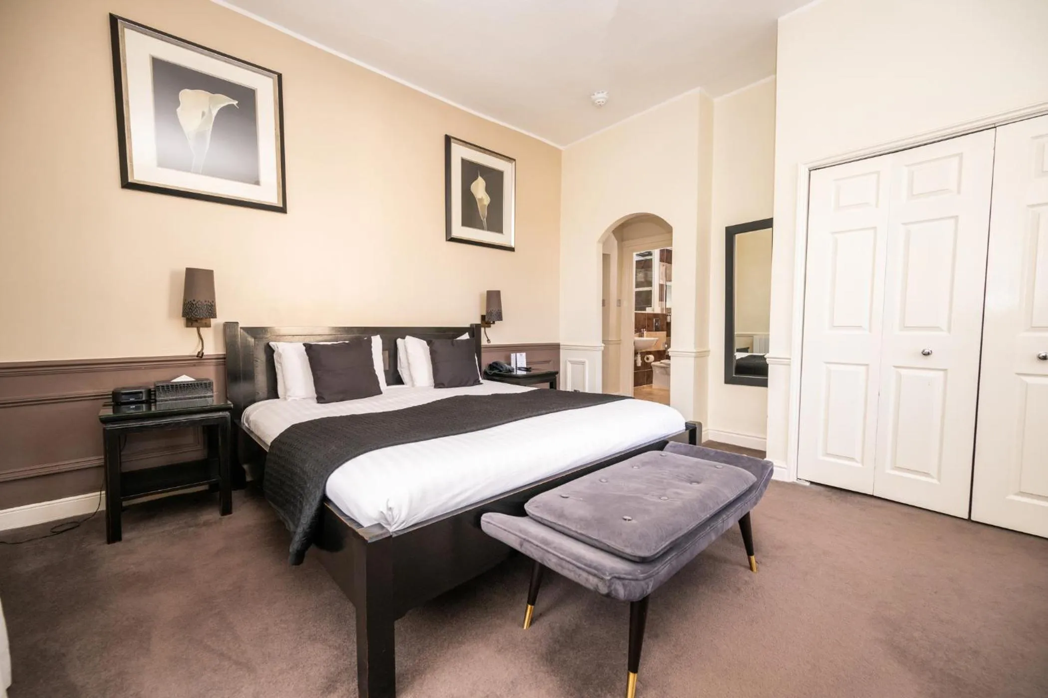 Bed in The Studley Hotel