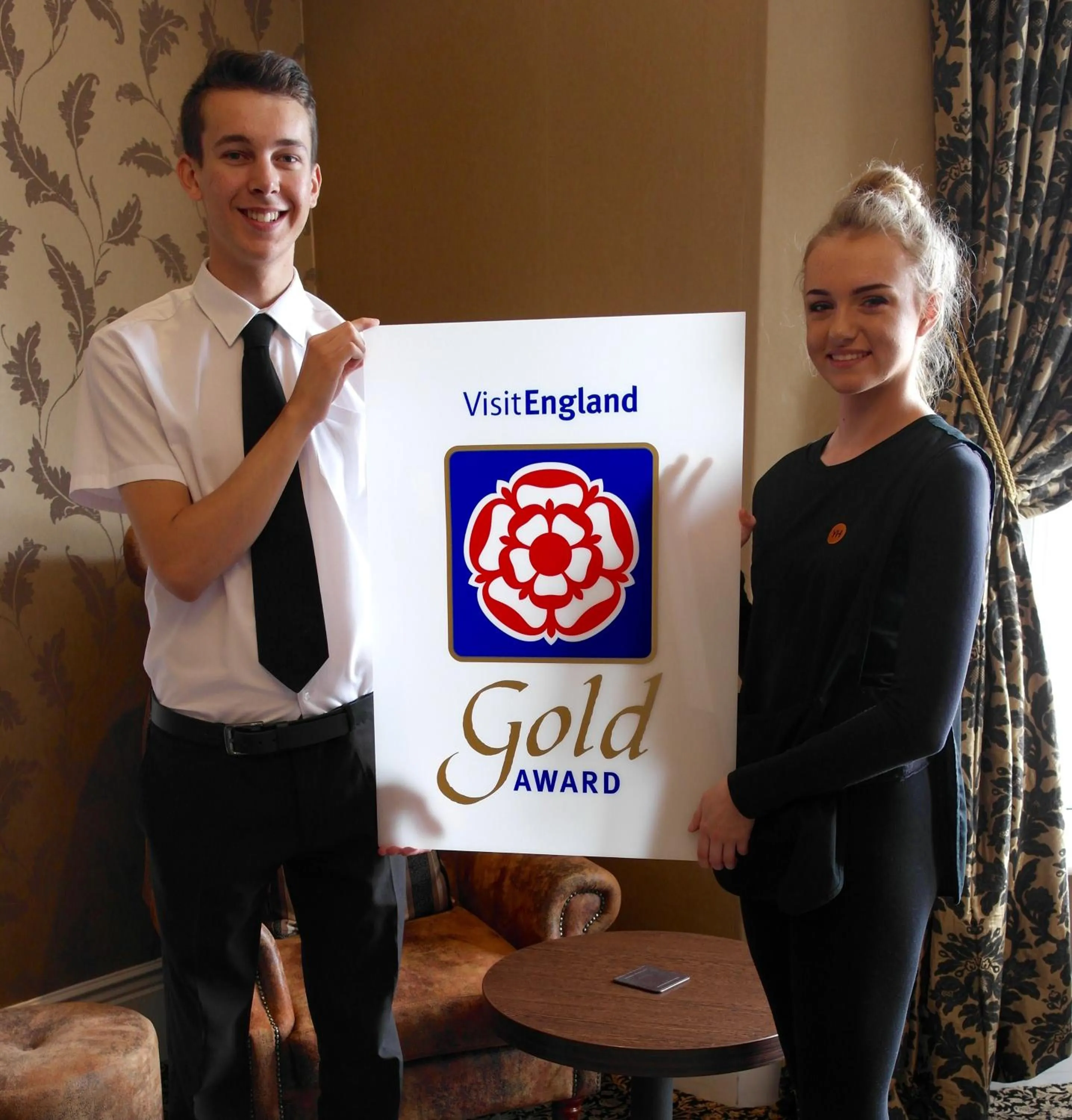 Certificate/Award in York House Hotel