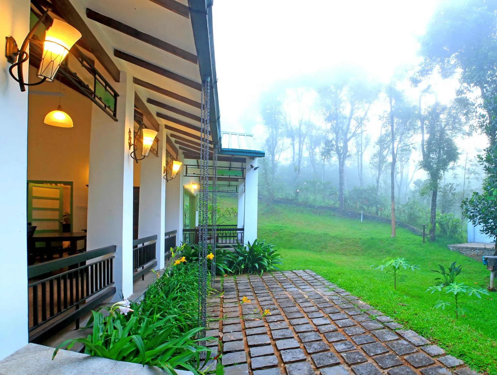 Natural landscape in Reen Resorts Aanavilasam Plantation Thekkady
