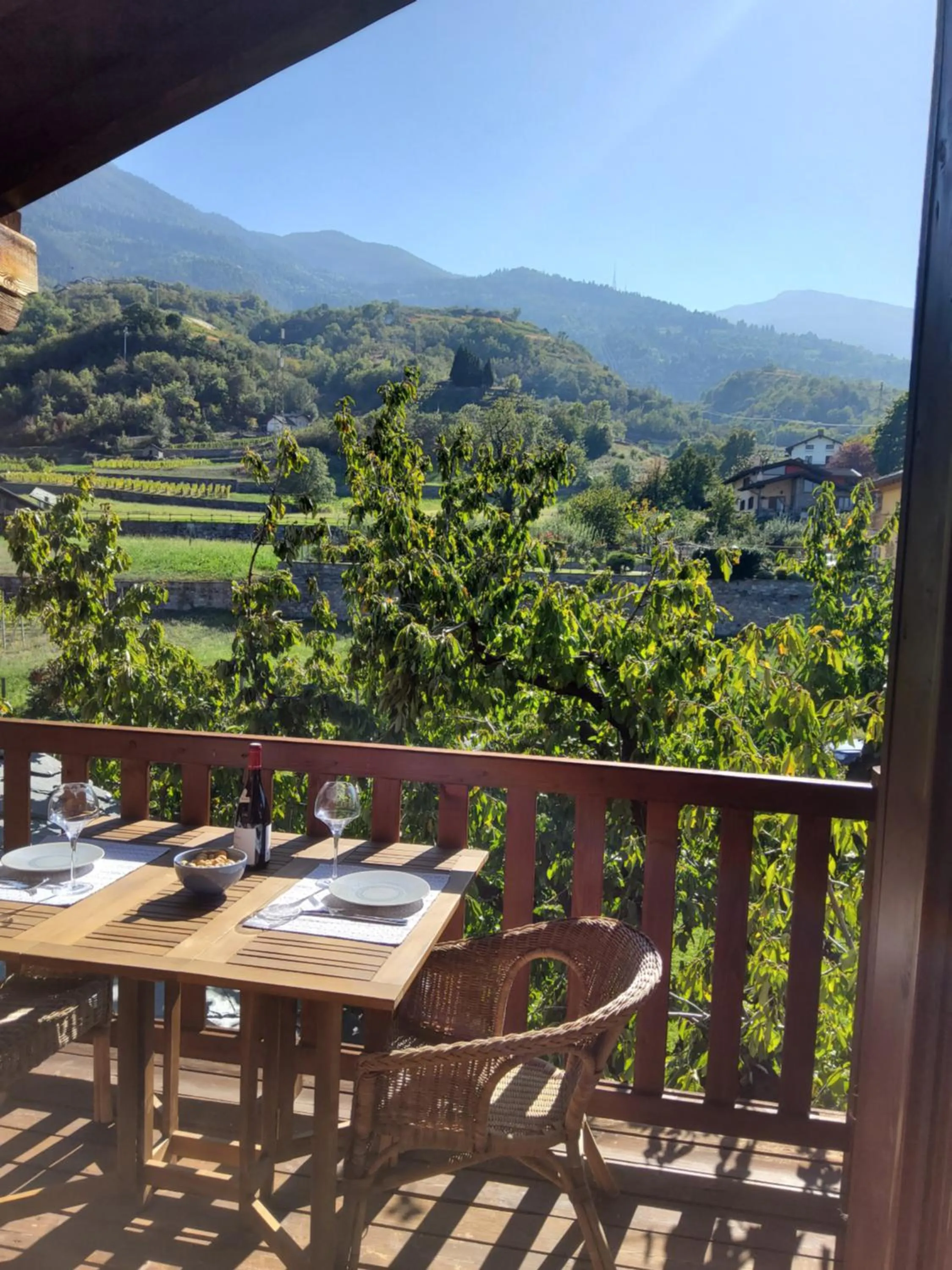 Natural landscape in La Vigne de Papagran