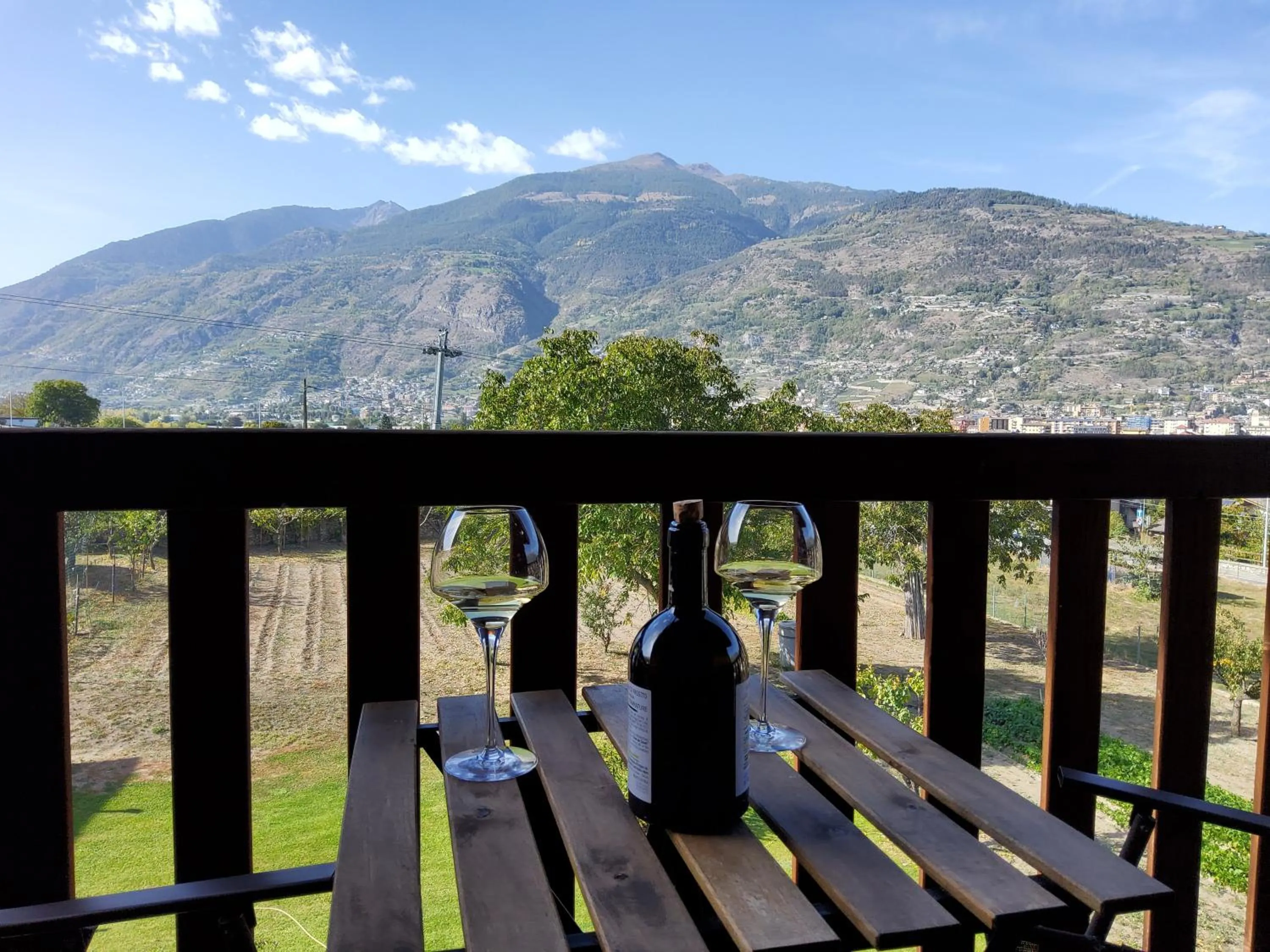 Natural landscape in La Vigne de Papagran