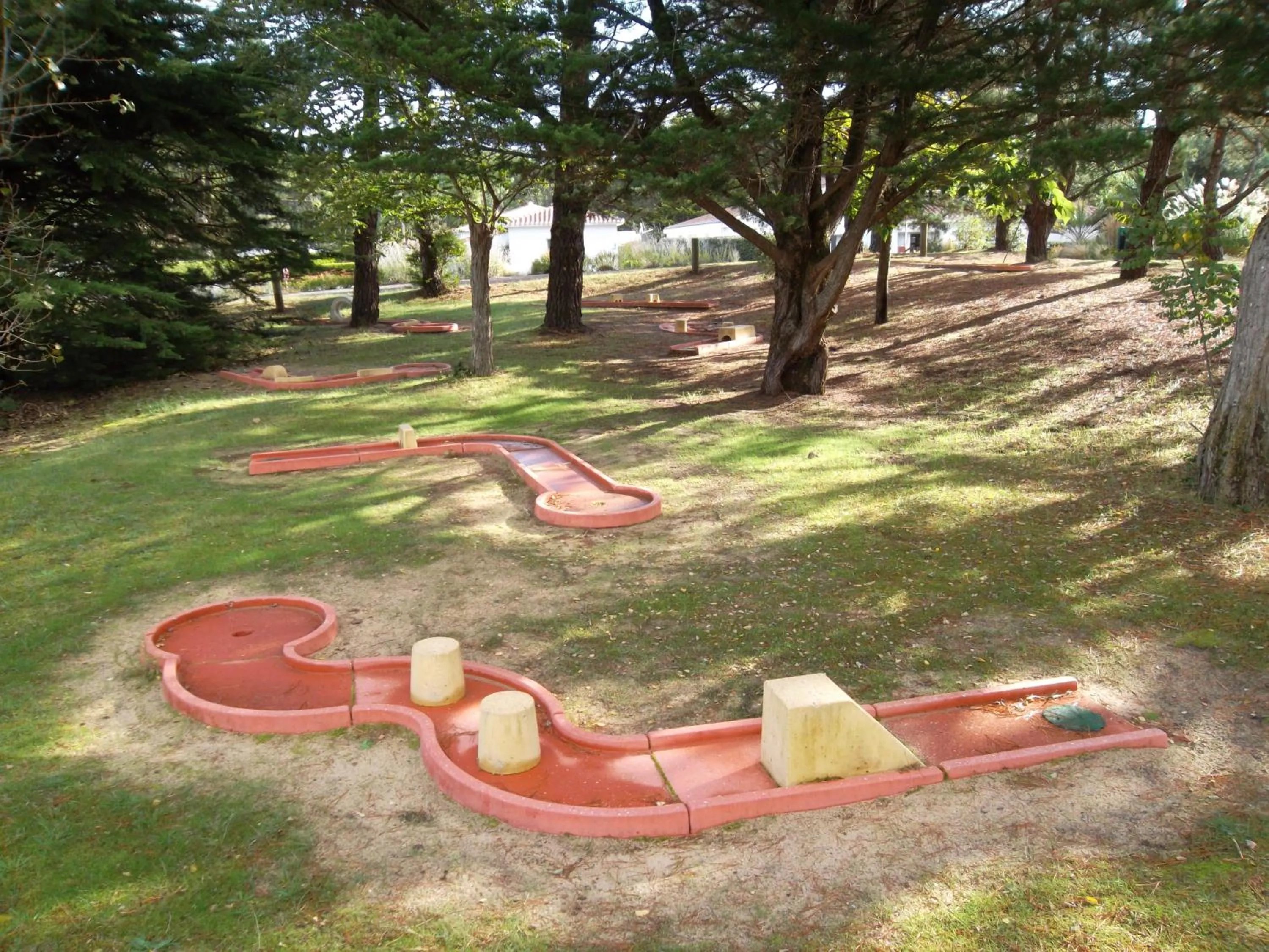 Minigolf in Le Hameau de l'Ocean