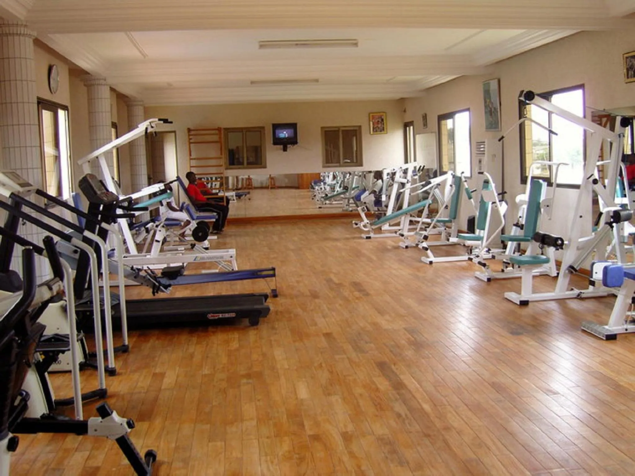 Fitness centre/facilities in Hotel Ghis Palace