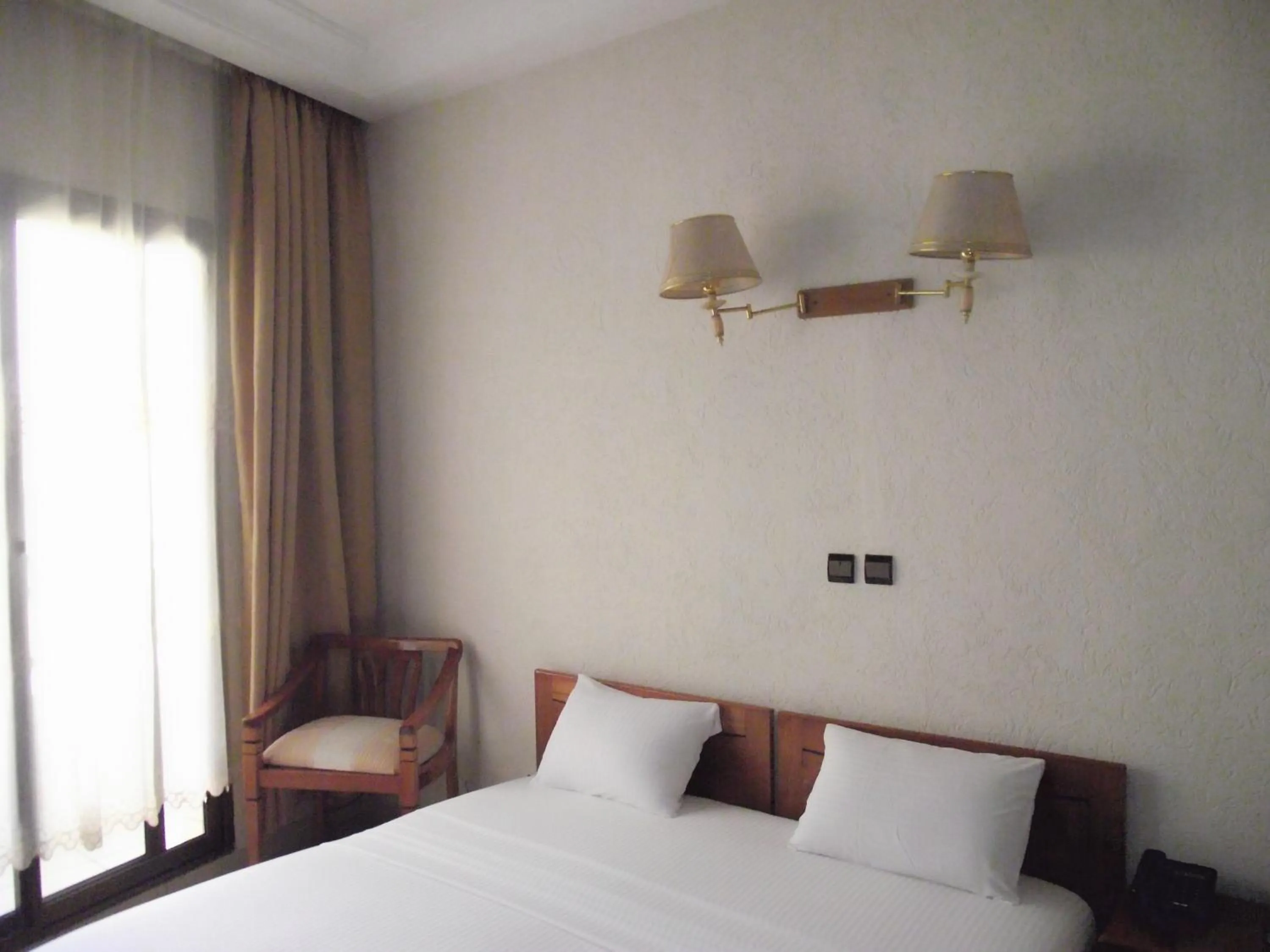 Bedroom, Bed in Hotel Ghis Palace