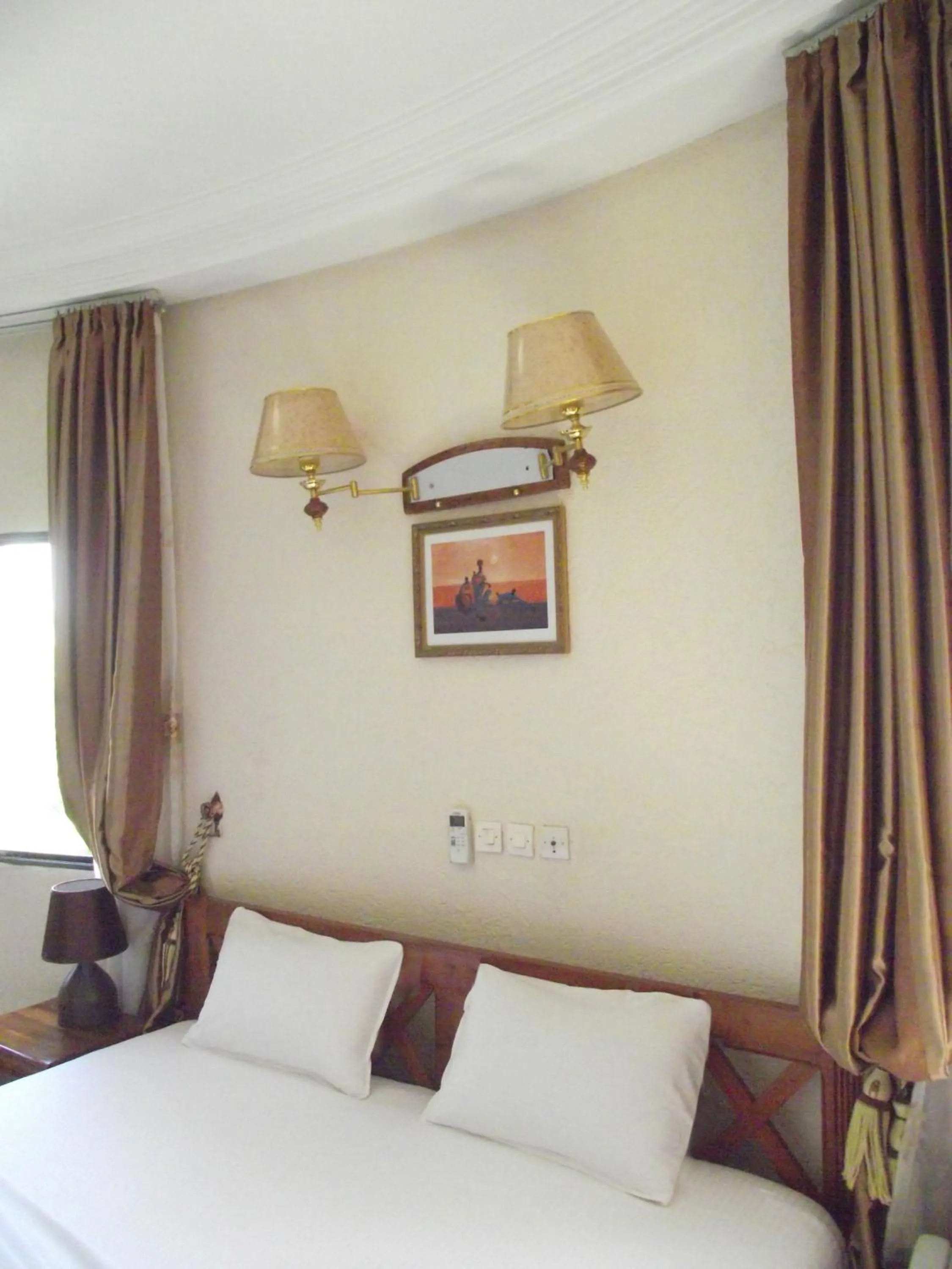 Bedroom, Bed in Hotel Ghis Palace