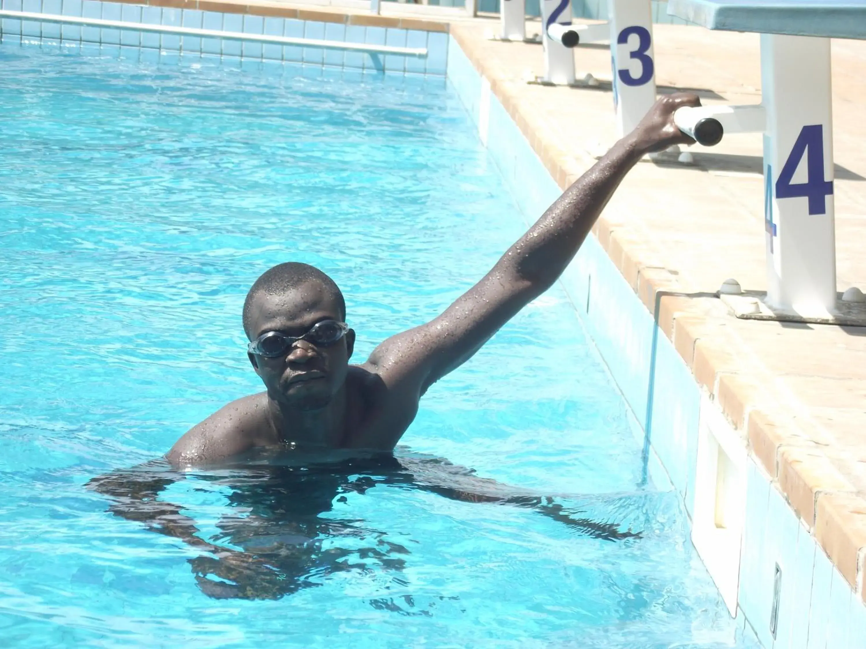 Swimming pool in Hotel Ghis Palace Swimming pool in Hotel Ghis Palace