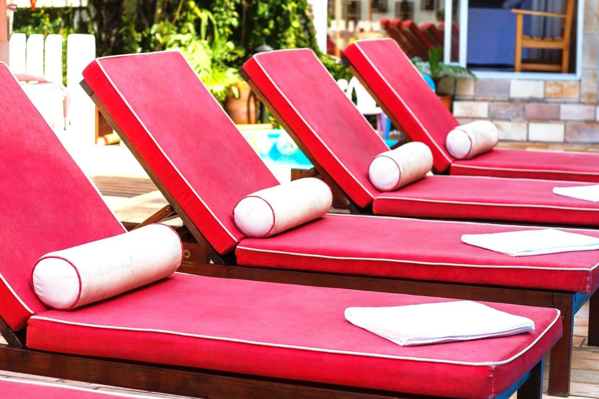 Swimming pool in Hotel Cabana Suiça