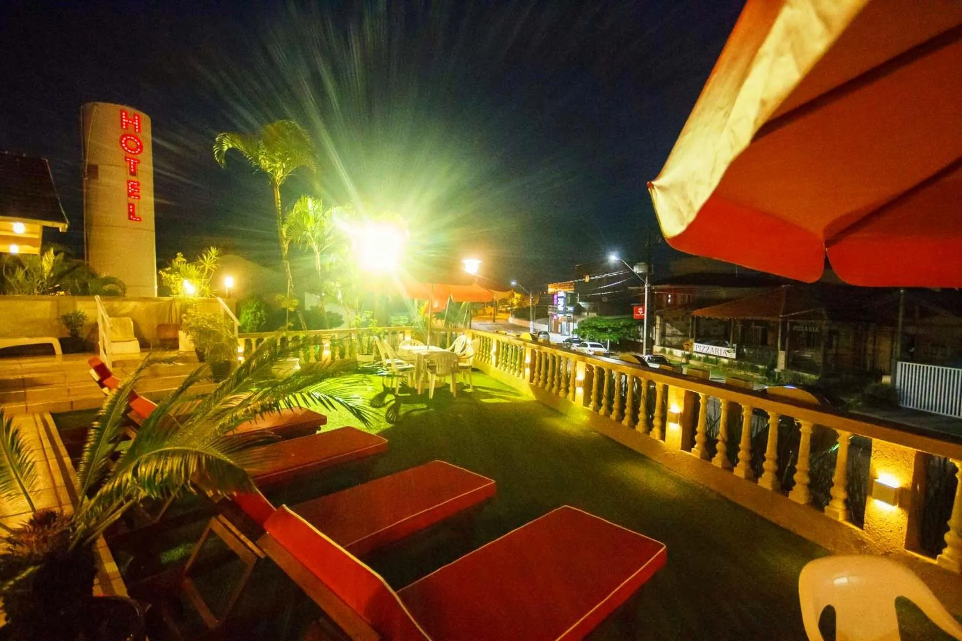 Balcony/Terrace in Hotel Cabana Suiça