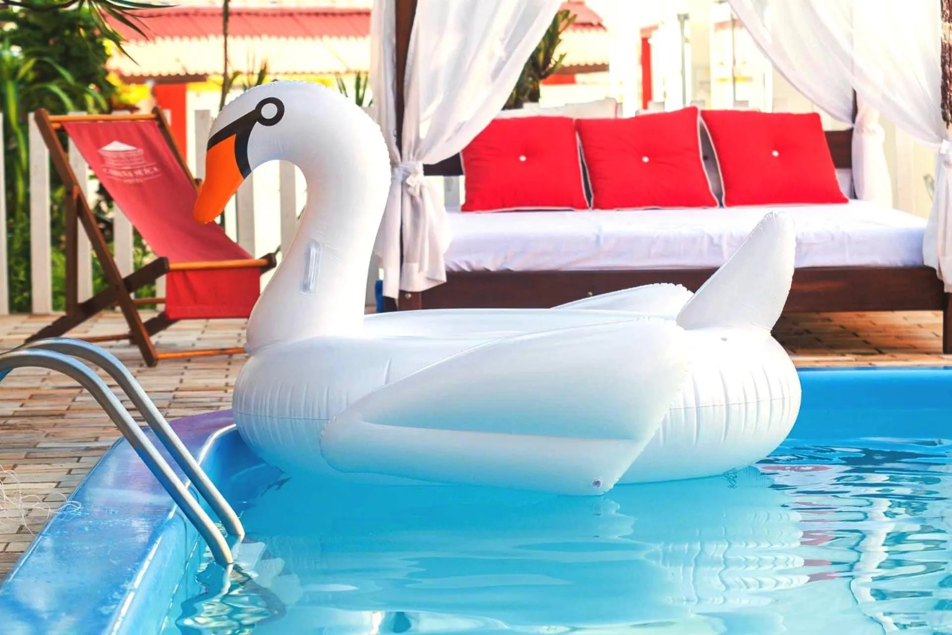 Swimming pool in Hotel Cabana Suiça
