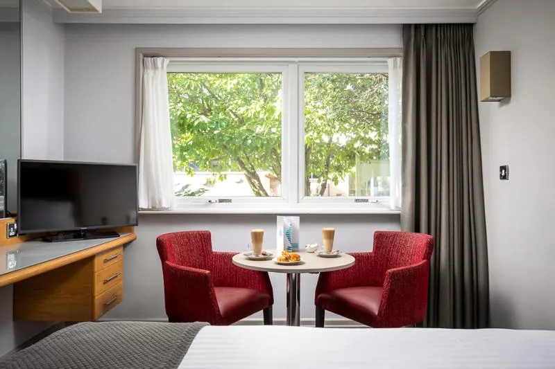 Seating area in Langstone Quays Resort, Portsmouth