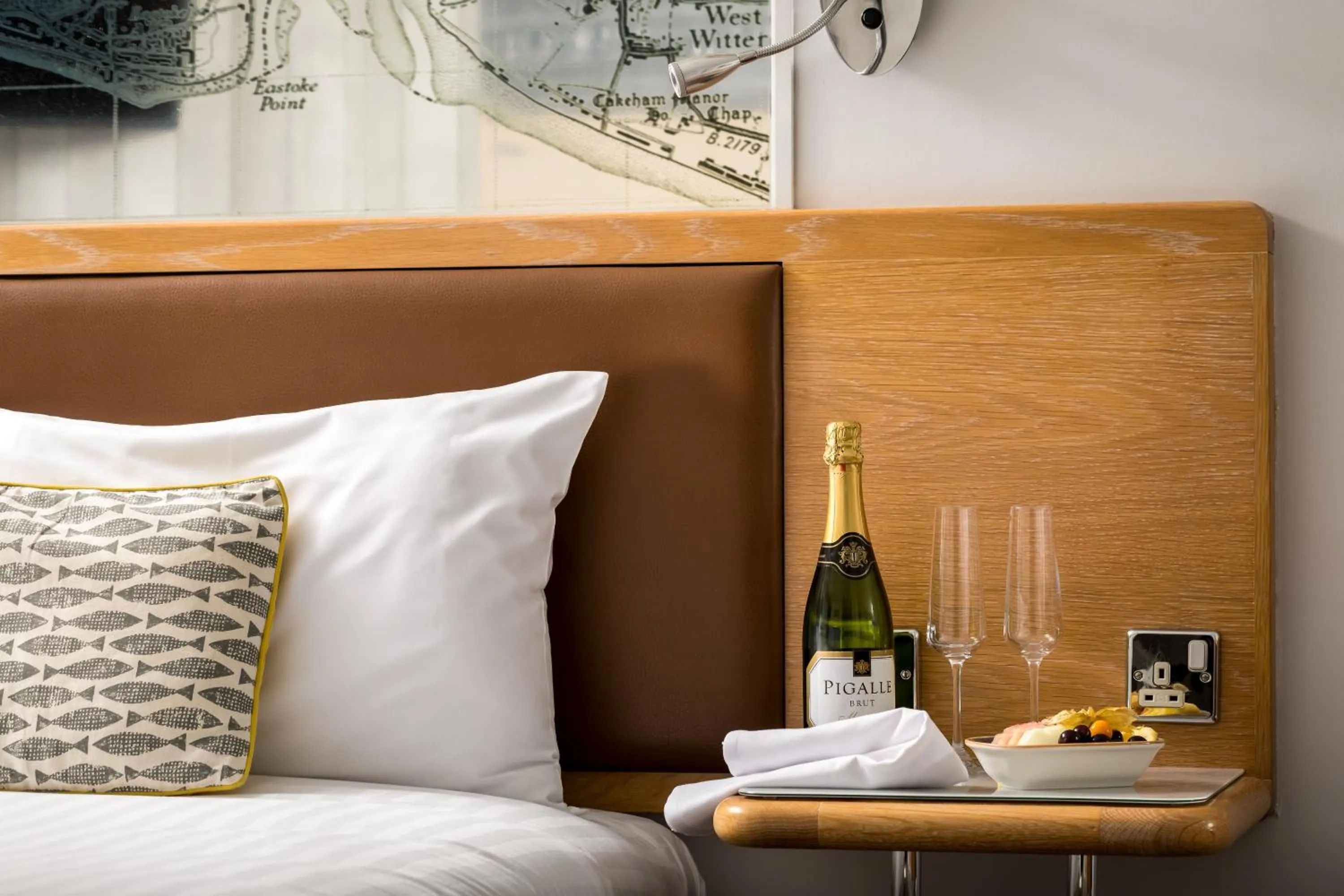 Bedroom in Langstone Quays Resort, Portsmouth