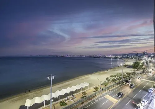 Brown Dot Yeongildae Beach in Pohang