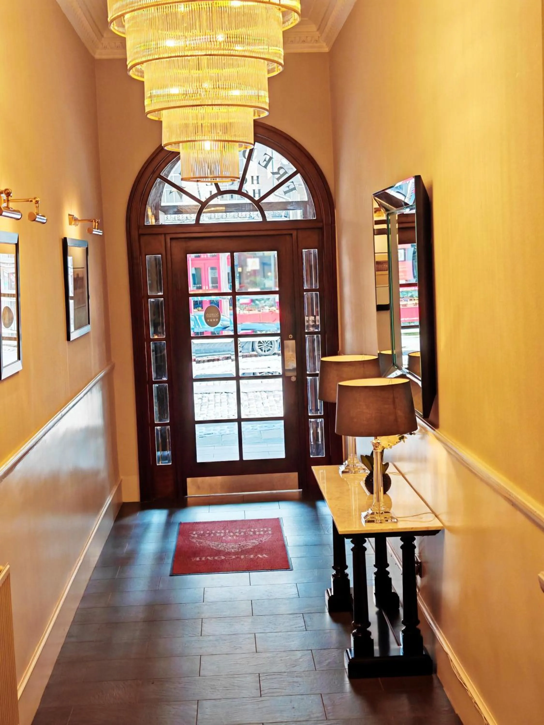 Facade/entrance in Frederick House Hotel