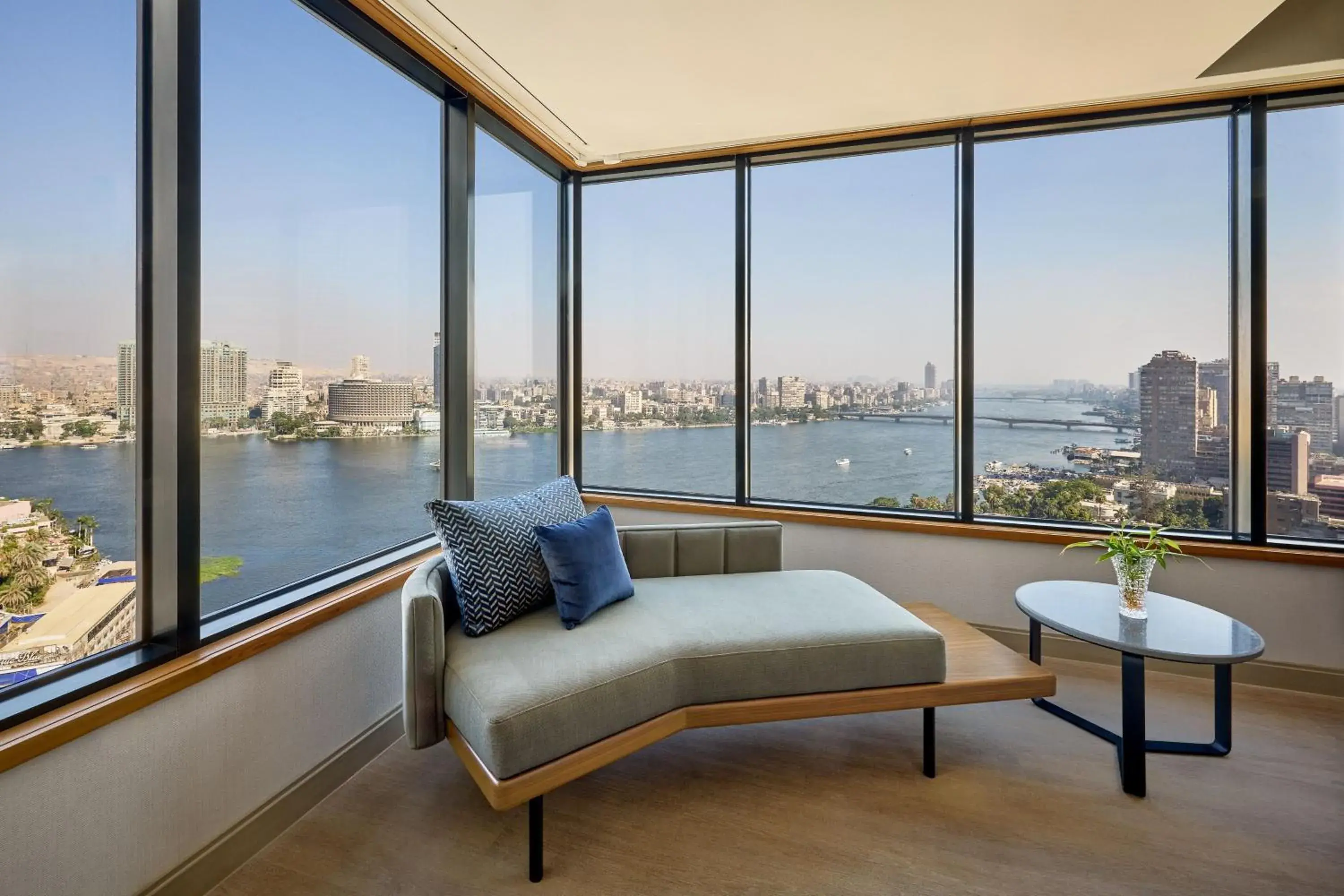 Panoramic Nile Suite, Club lounge access, 1 King, Riverfront, Balcony in Sheraton Cairo Hotel & Casino Panoramic Nile Suite, Club lounge access, 1 King, Riverfront, Balcony in Sheraton Cairo Hotel & Casino
